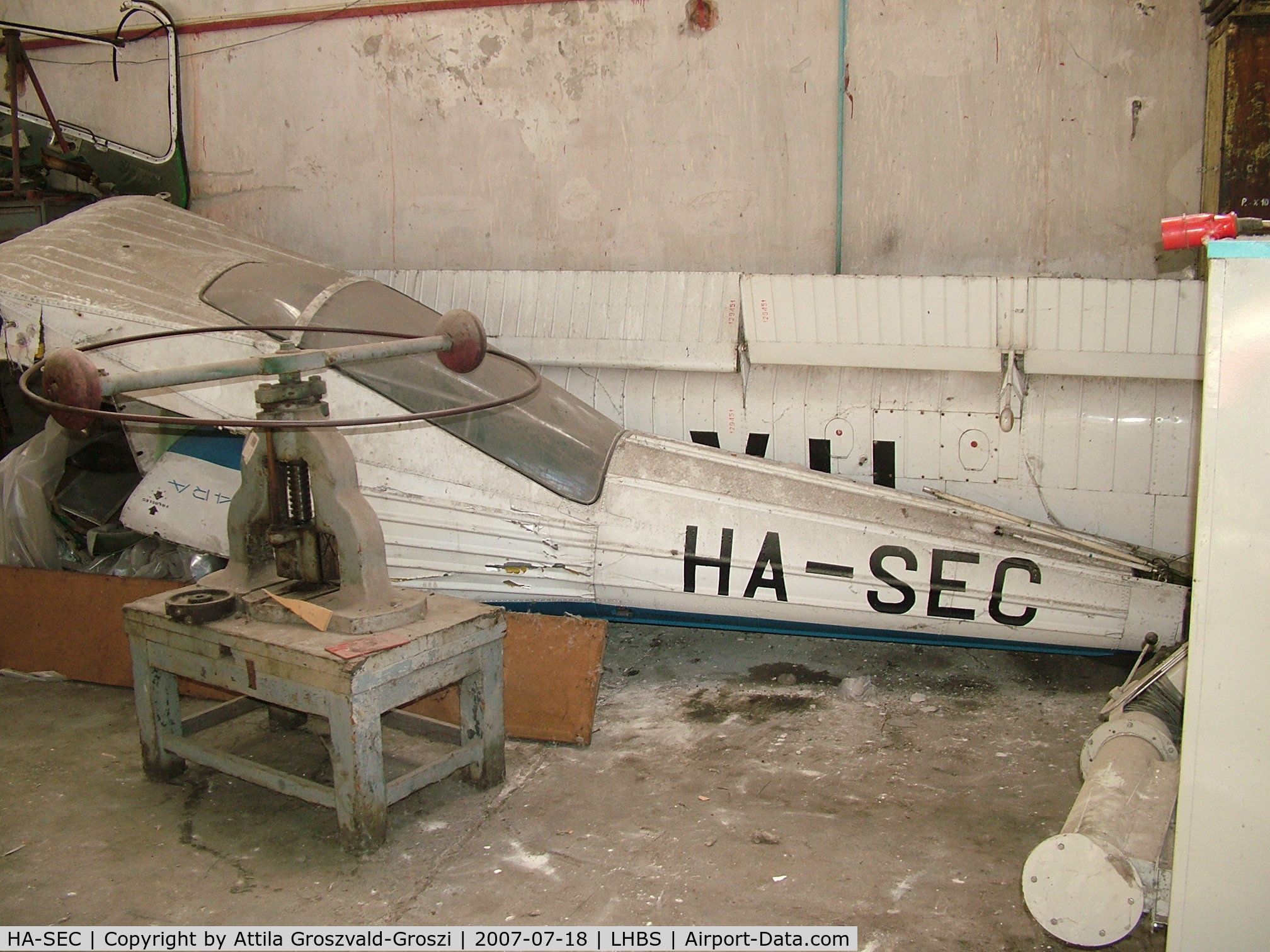 HA-SEC, 1979 PZL-Okecie PZL-104 Wilga 35A C/N 129451, LHBS - Budaörs Airport, Hungary