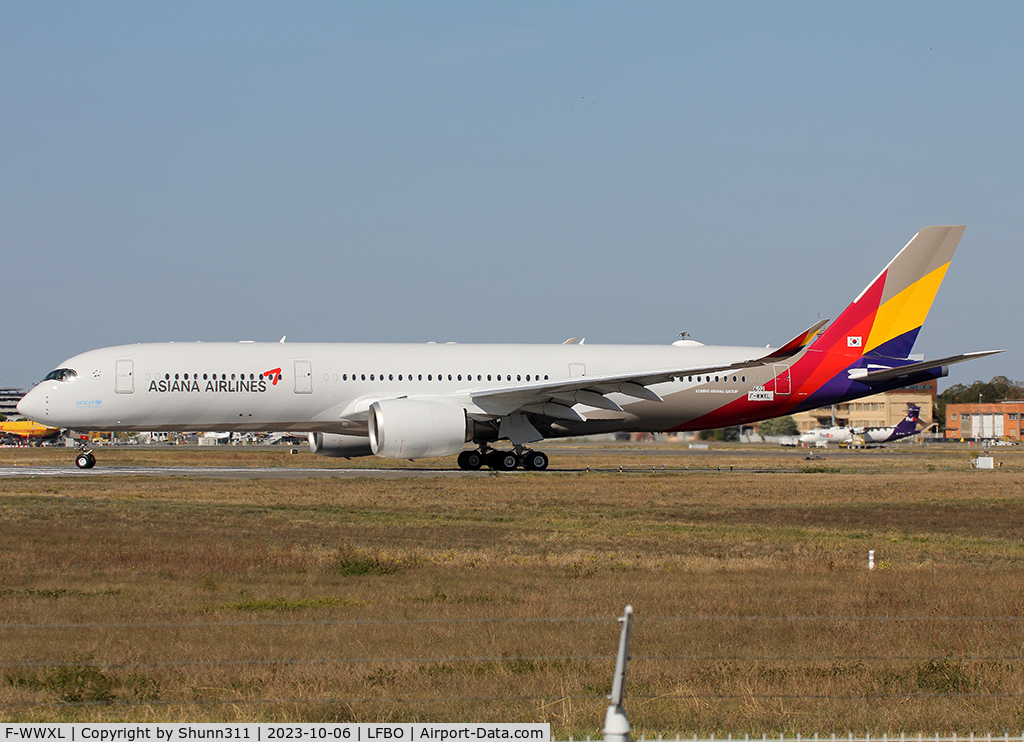 F-WWXL, 2023 Airbus A350-941 C/N 0602, C/n 0602 - To be HL8522