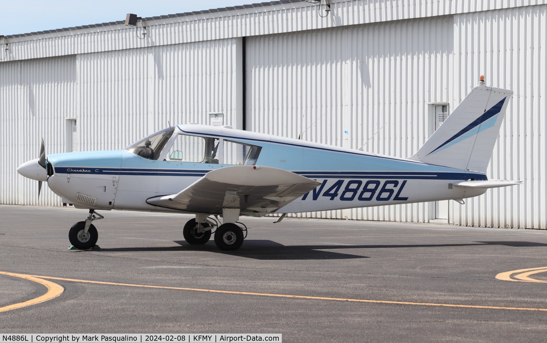 N4886L, 1967 Piper PA-28-180 C/N 28-4252, Piper PA-28-180