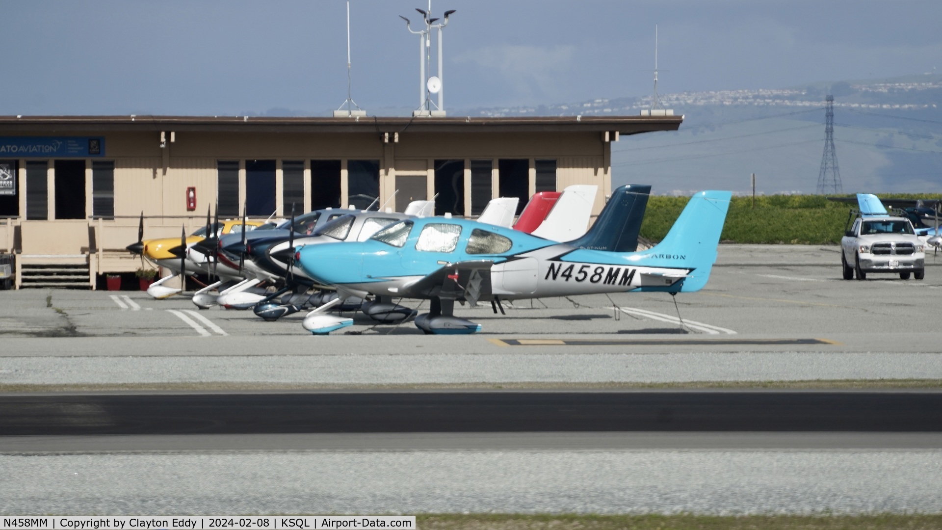 N458MM, 2020 Cirrus SR20 C/N 2560, San Carlos Airport California 2024