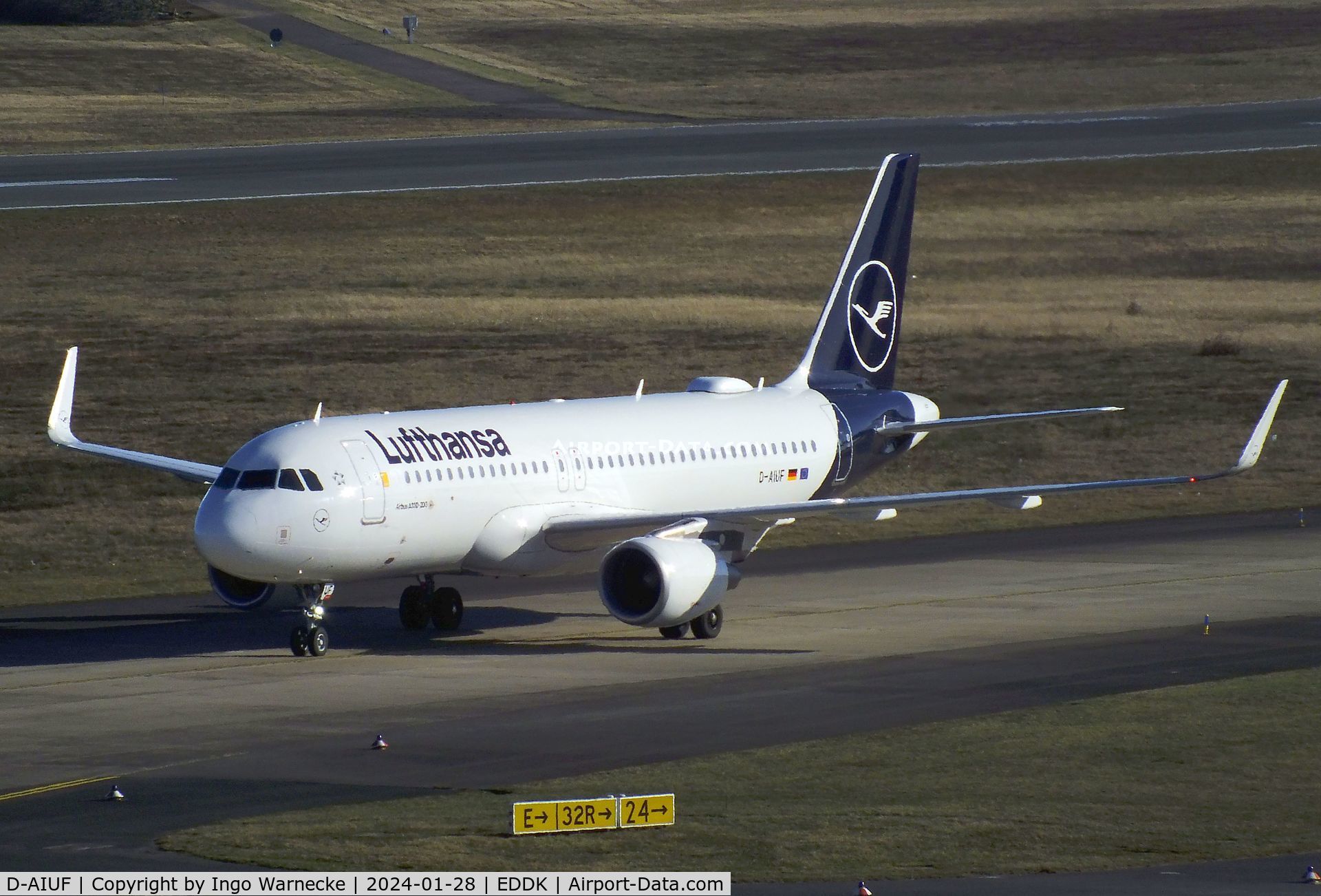 D-AIUF, 2014 Airbus A320-214 C/N 6141, Airbus A320-214 of Lufthansa at Köln/Bonn (Cologne / Bonn) airport