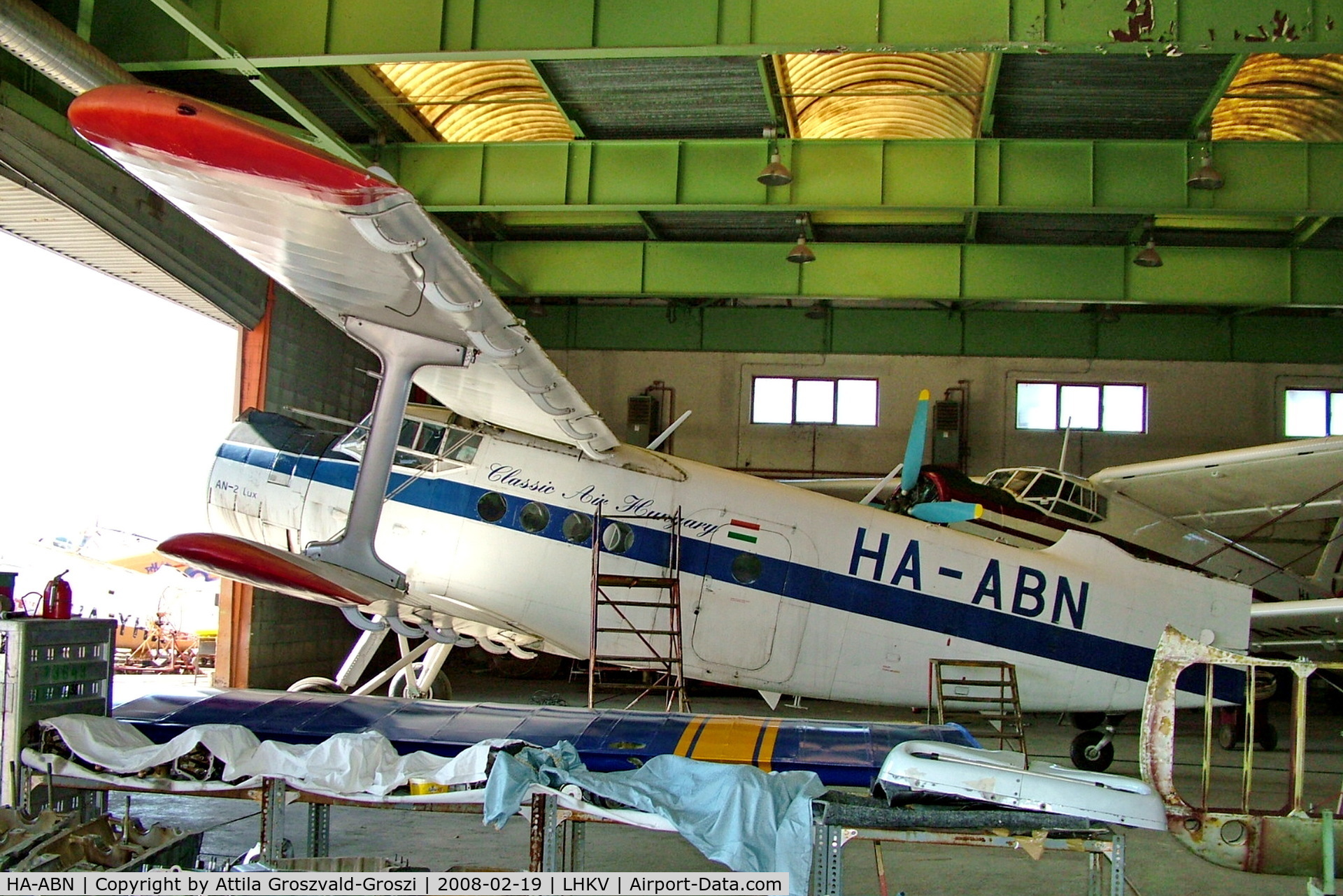 HA-ABN, PZL-Mielec An-2TD C/N 1G152-47, LHKV - Kaposújlak Airport, Hungary