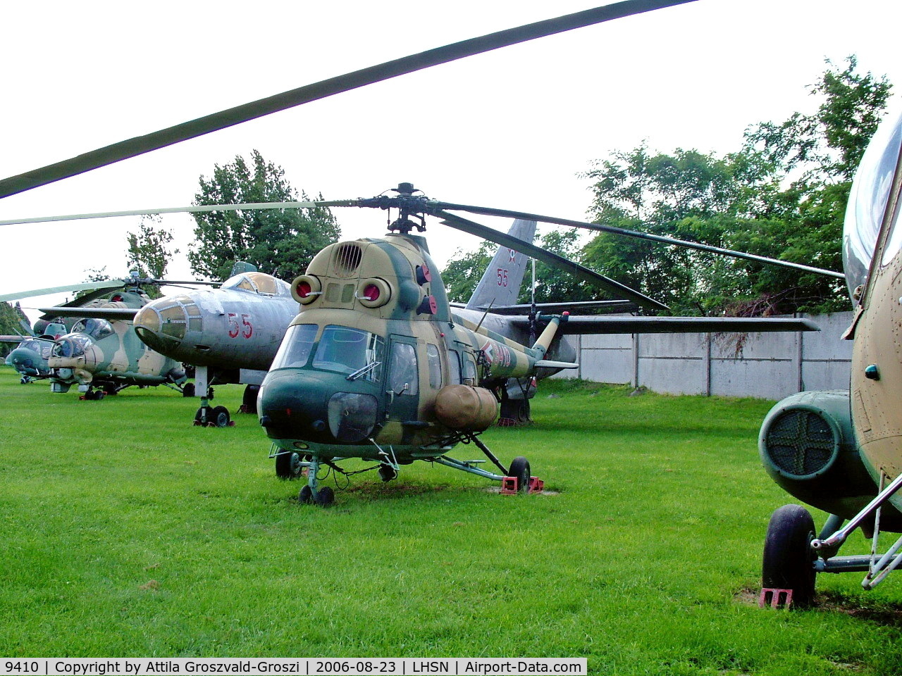 9410, 1985 Mil (PZL-Swidnik) Mi-2 C/N 519410095, LHSN - Szolnok Air Base Musum, Hungary