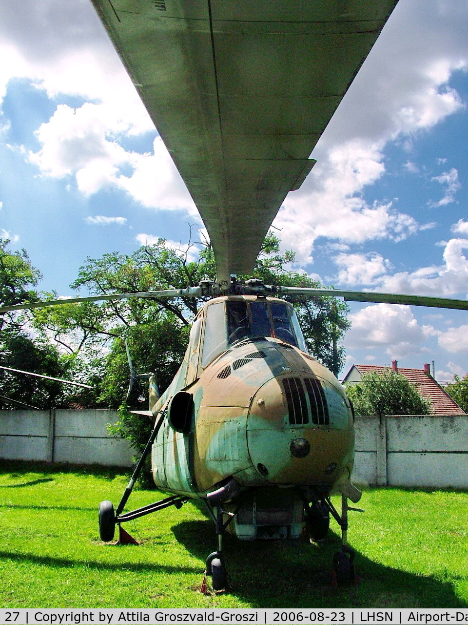 27, 1963 Mil Mi-4A Hound C/N 04146, LHSN - Szolnok Air Base Musum, Hungary