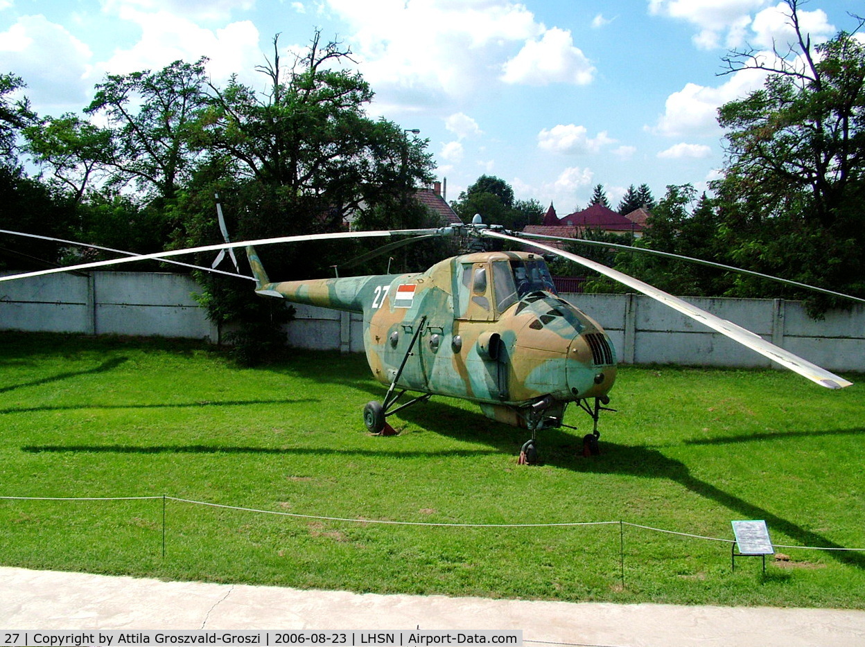 27, 1963 Mil Mi-4A Hound C/N 04146, LHSN - Szolnok Air Base Musum, Hungary