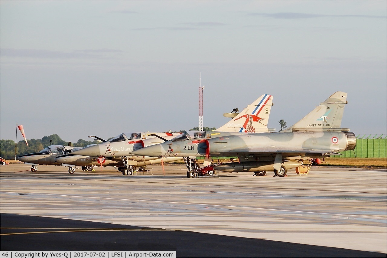 46, Dassault Mirage 2000-5F C/N 213, Dassault Mirage 2000-5F, Flight line, St Dizier-Robinson Air Base 113 (LFSI)