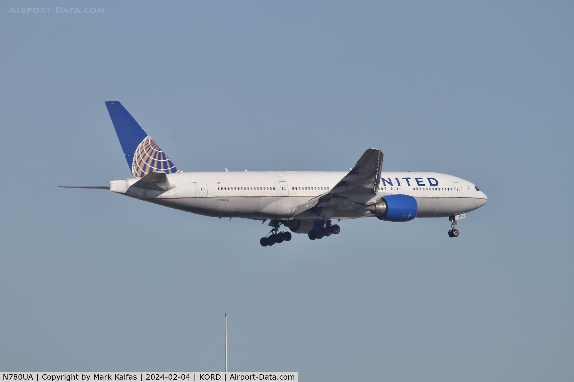 N780UA, 1996 Boeing 777-222 C/N 26944, B772 United Airlines Boeing 777-222 N780UA UAL1811 DEN-ORD