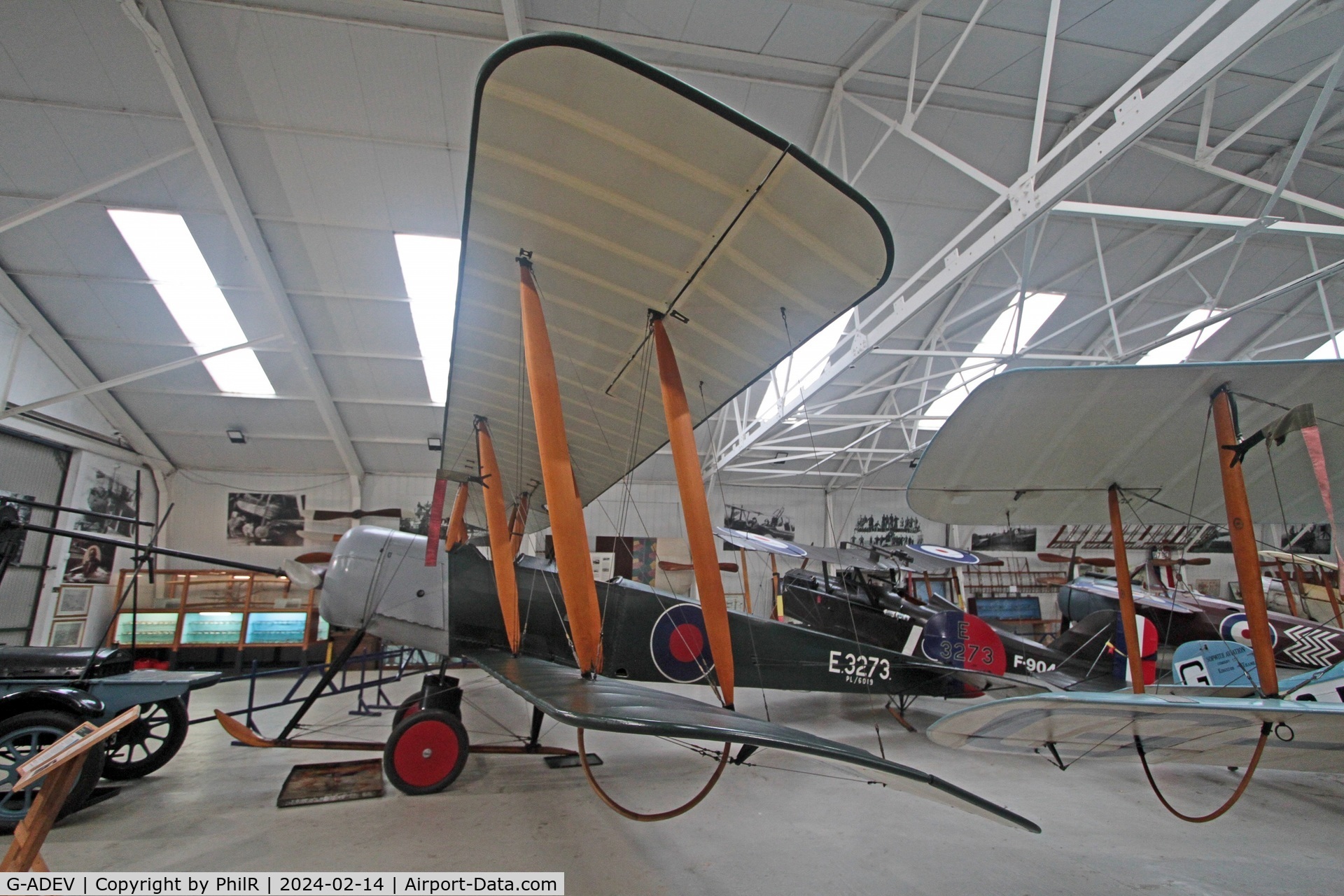 G-ADEV, 1918 Avro 504K C/N R3/LE/61400, 'E3272' G-ADEV 1918 Avro 504K Old Warden