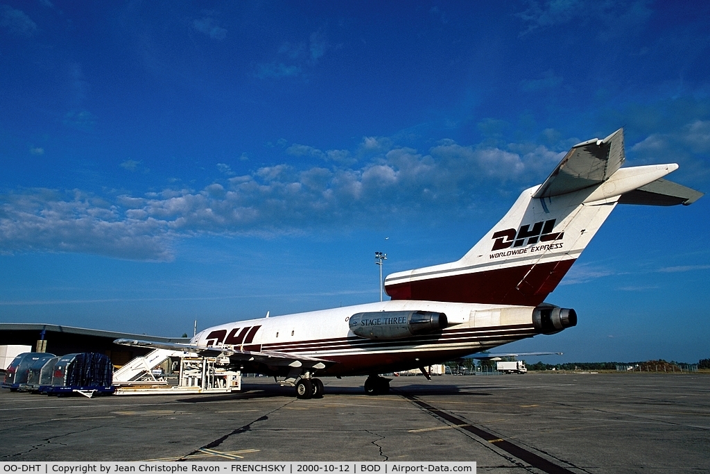 OO-DHT, 1969 Boeing 727-223(F) C/N 19489, broken up 2020
