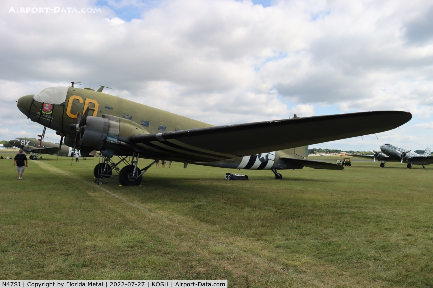 N47SJ, 1943 Douglas DC3C-R (C-47B-5-DK) C/N 14423, C-47 zx