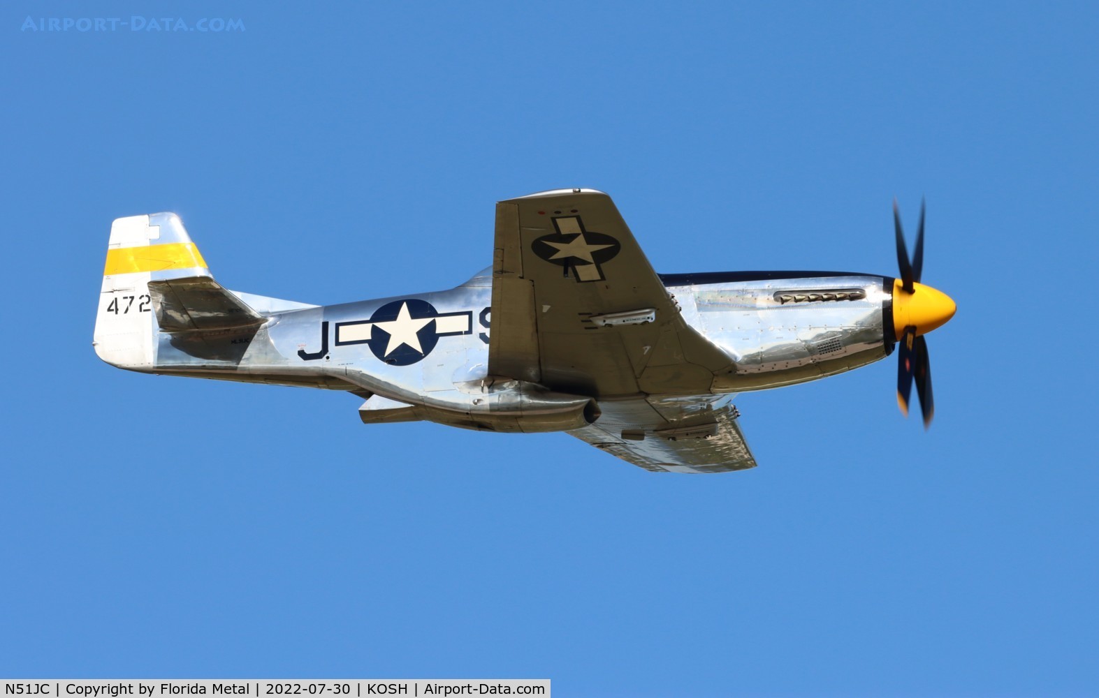N51JC, 1944 North American P-51D Mustang C/N 122-38798, P-51D The Brat III zx