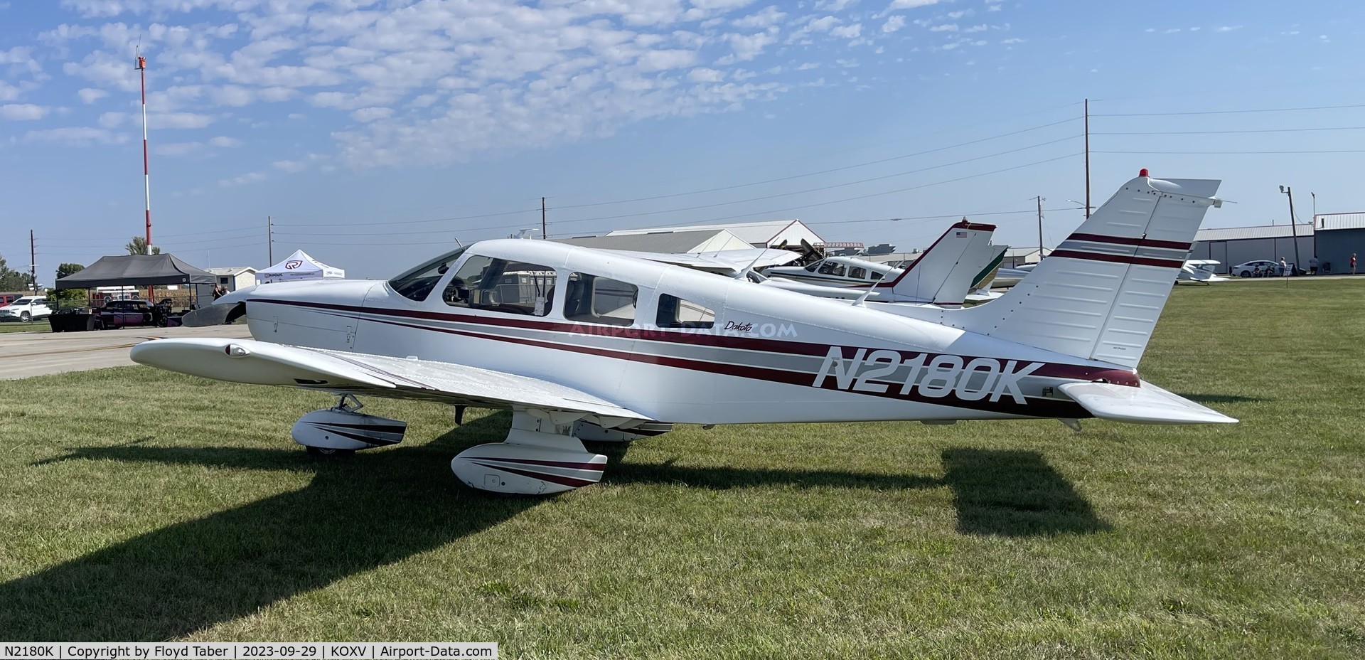 N2180K, 1978 Piper PA-28-236 Dakota C/N 28-7911082, Fly Iowa 2023 Knoxville Iowa