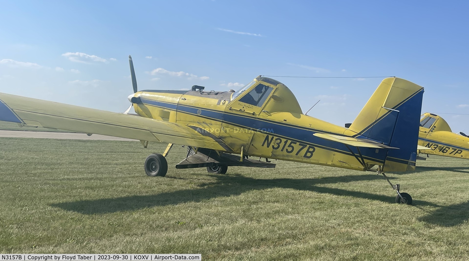 N3157B, Air Tractor Inc AT-400A C/N 400A-0449, Fly Iowa 2023 Knoxville Iowa