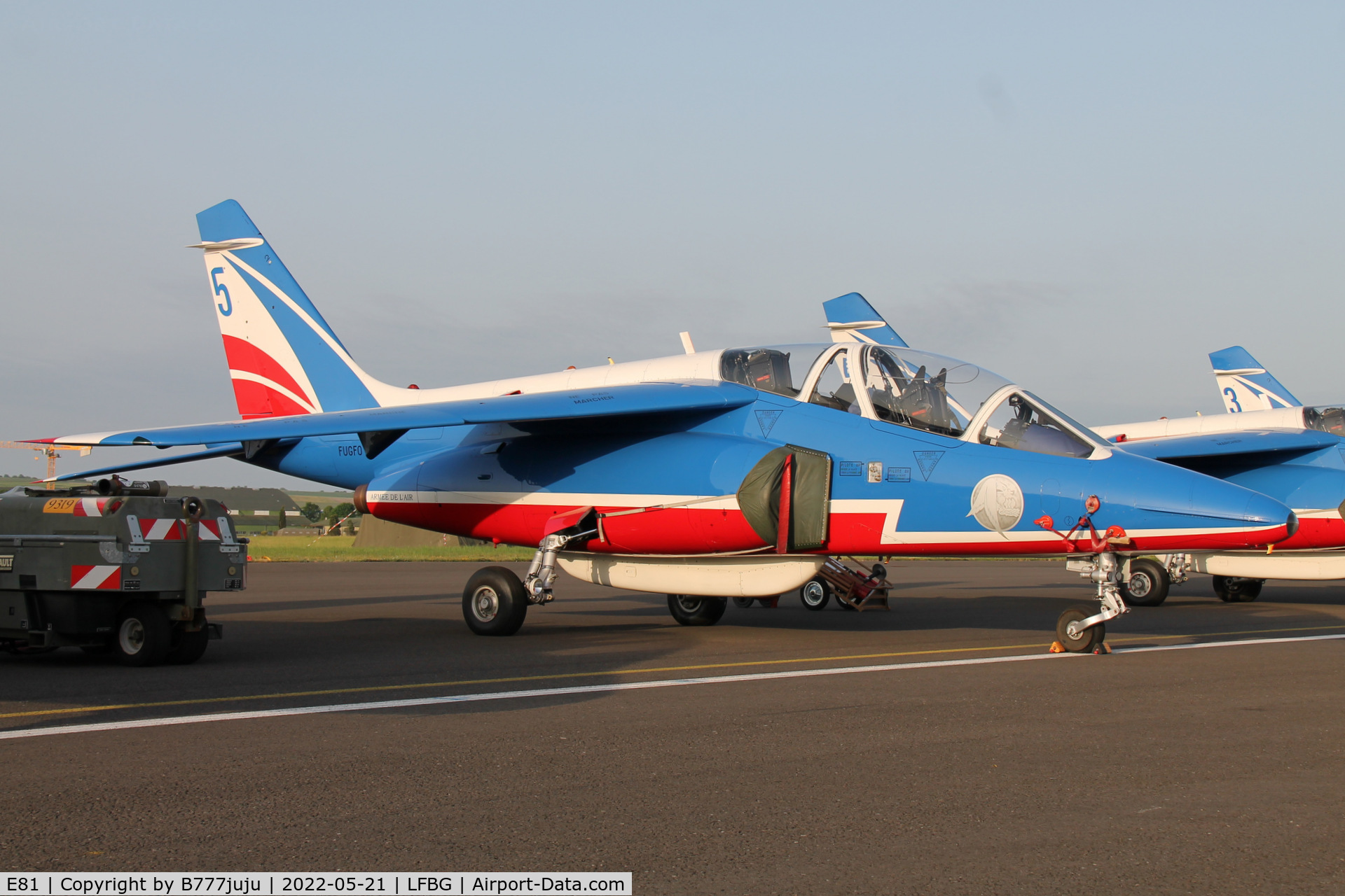 E81, Dassault-Dornier Alpha Jet E C/N E81, during Cognac airshow 2022