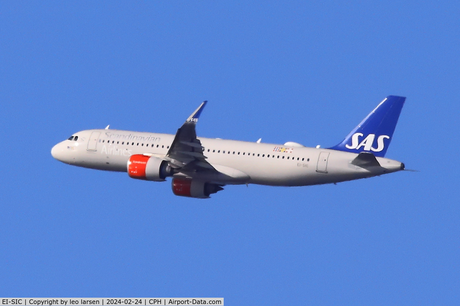 EI-SIC, 2017 Airbus A320-251N C/N 7979, Copenhagen 24.2.2024