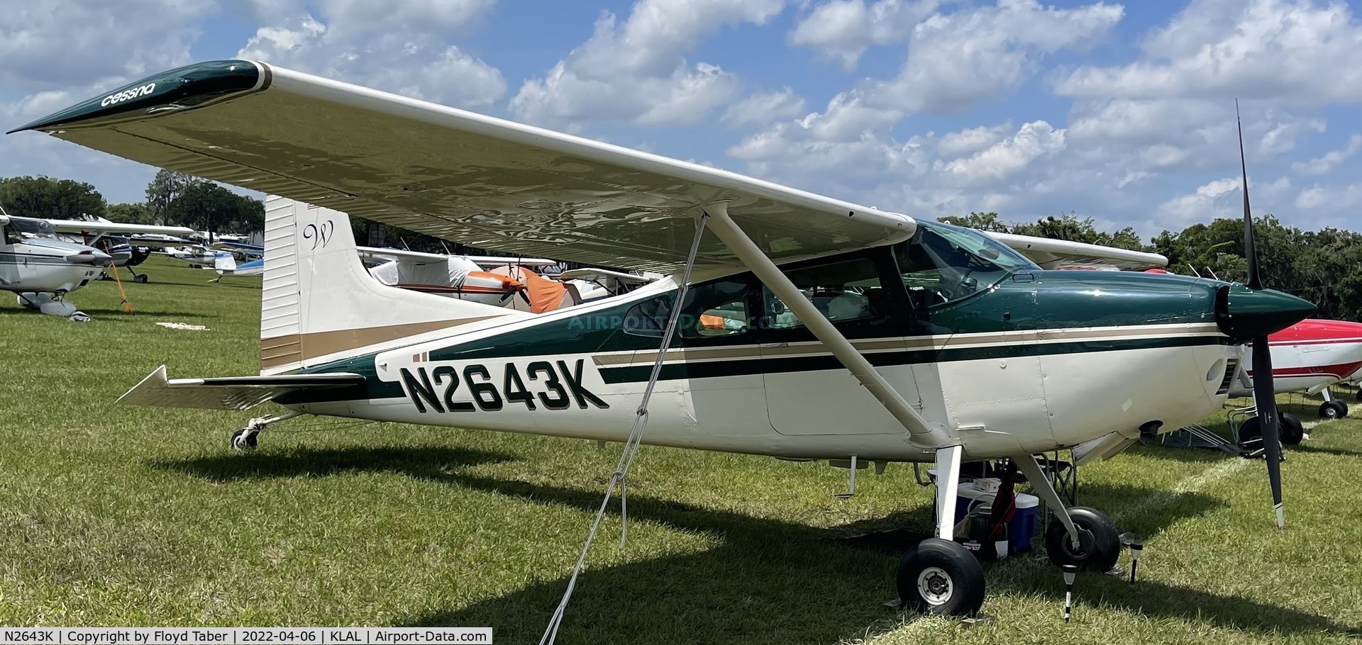 N2643K, 1978 Cessna 180K Skywagon C/N 18053023, SUN N FUN 2022