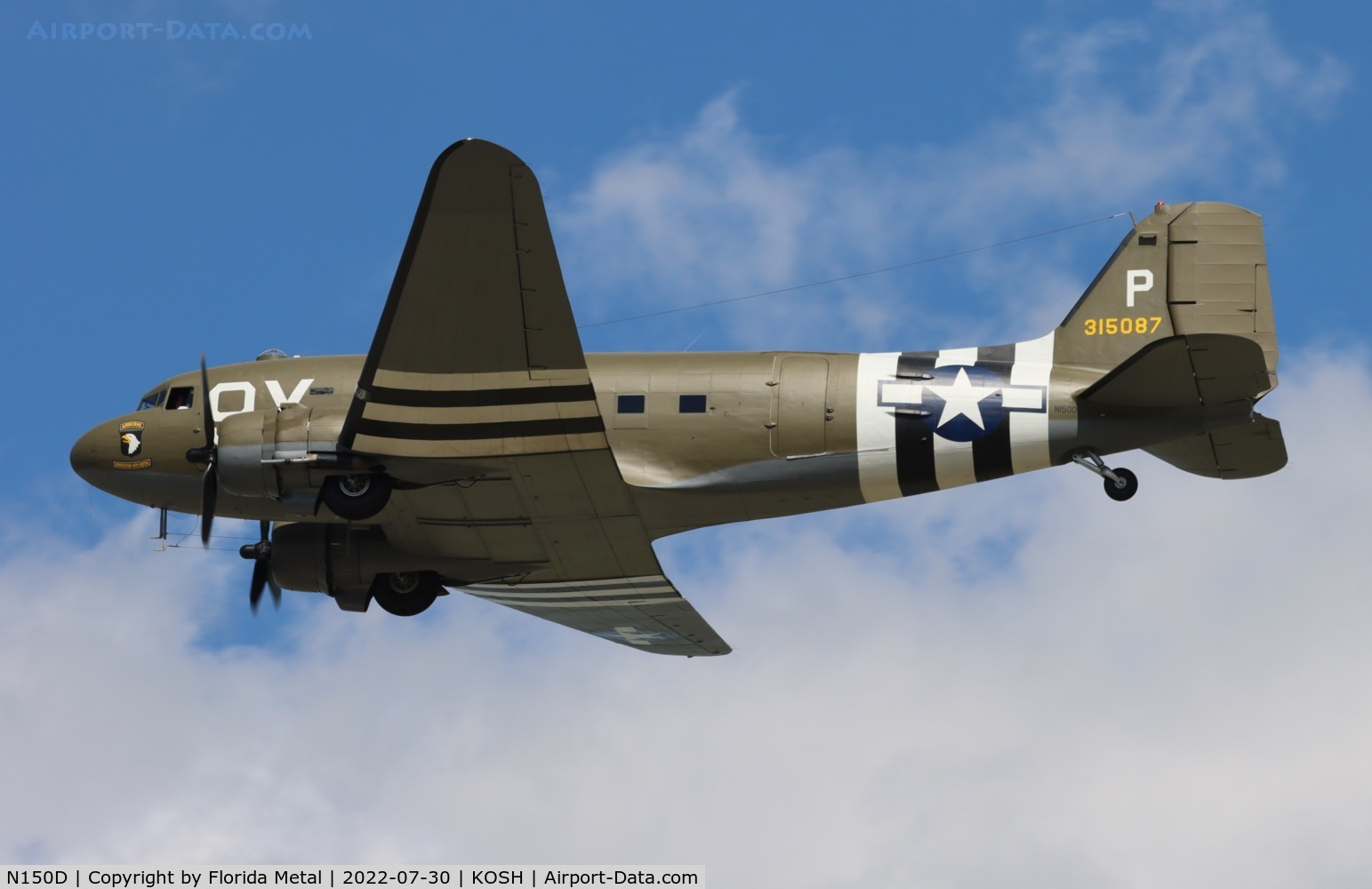 N150D, 1944 Douglas DC3C-S1C3G (C-47A) C/N 20195, C-47 zx
