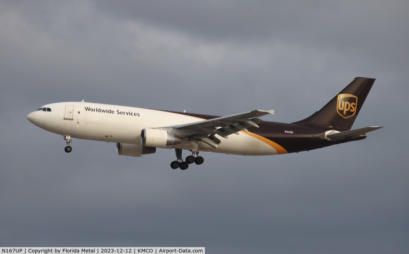 N167UP, 2005 Airbus A300F4-622R C/N 0862, UPS A300 zx ONT-MCO