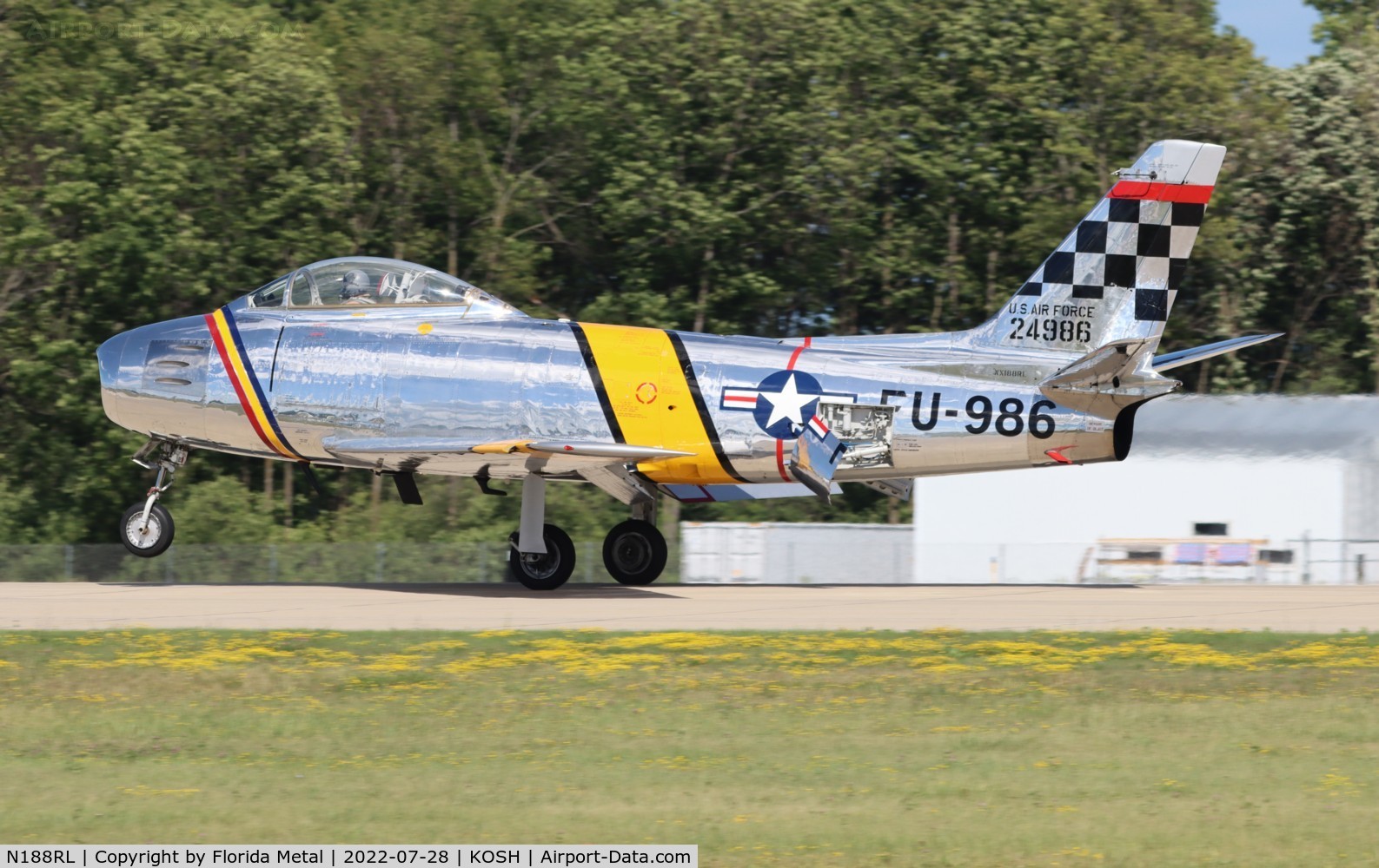 N188RL, 1952 North American F-86F Sabre C/N 191-682, F-86 zx