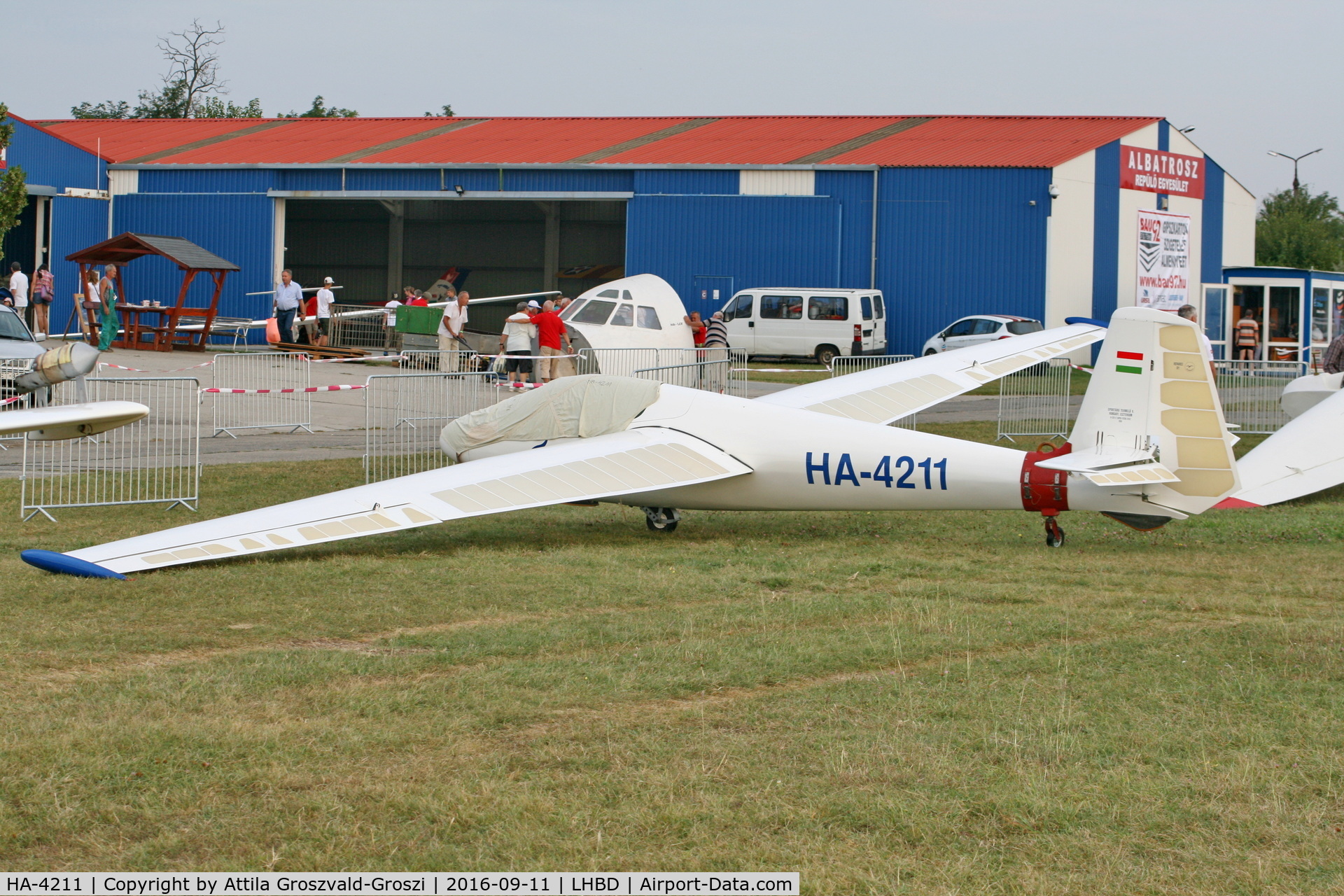 HA-4211, 1958 Rubik R-22S Super Futár C C/N E-1152, LHBD - Börgönd Airport. Albatros-Börgönd Air Show 2016, Hungary