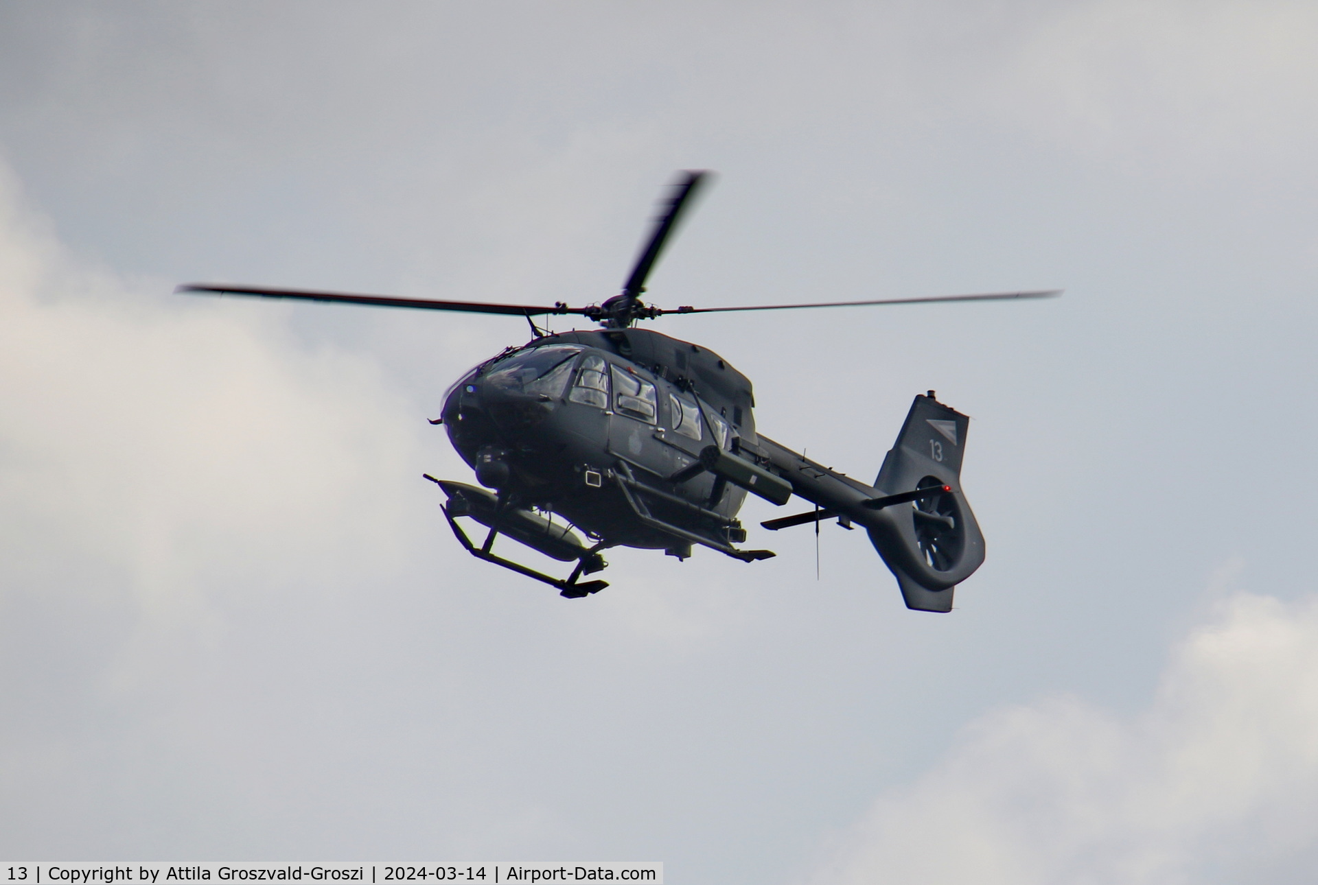 13, 2019 Airbus Helicopters H-145M C/N 20322, Veszprém, Jutas-újmajor, Training base of the Hungarian Air Force.