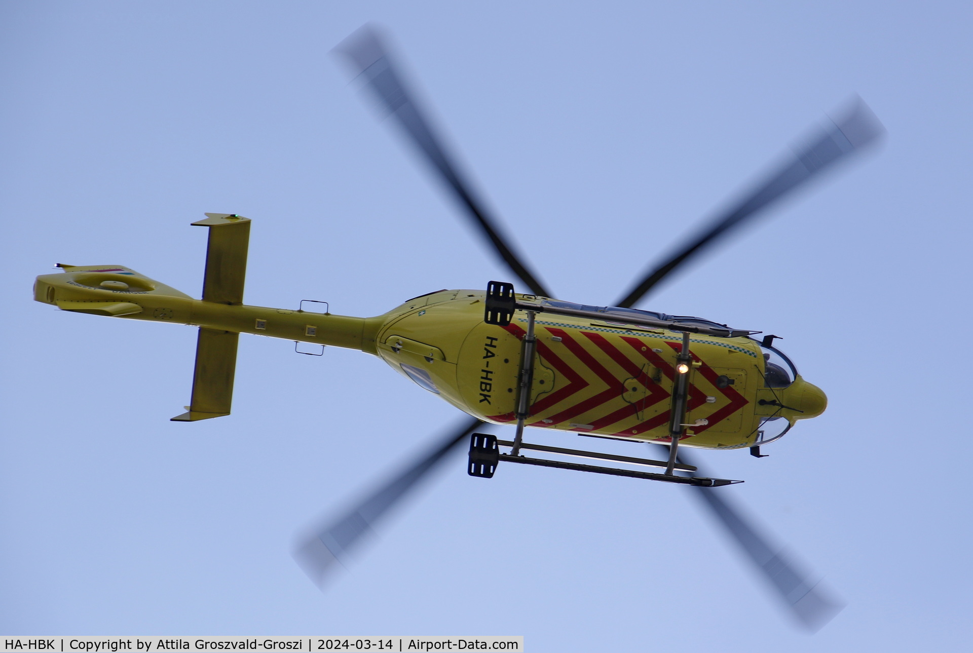 HA-HBK, 2018 Eurocopter EC-135-P2+ C/N 0393, Veszprém Hospital Helicopter Landing Dock, Hungary