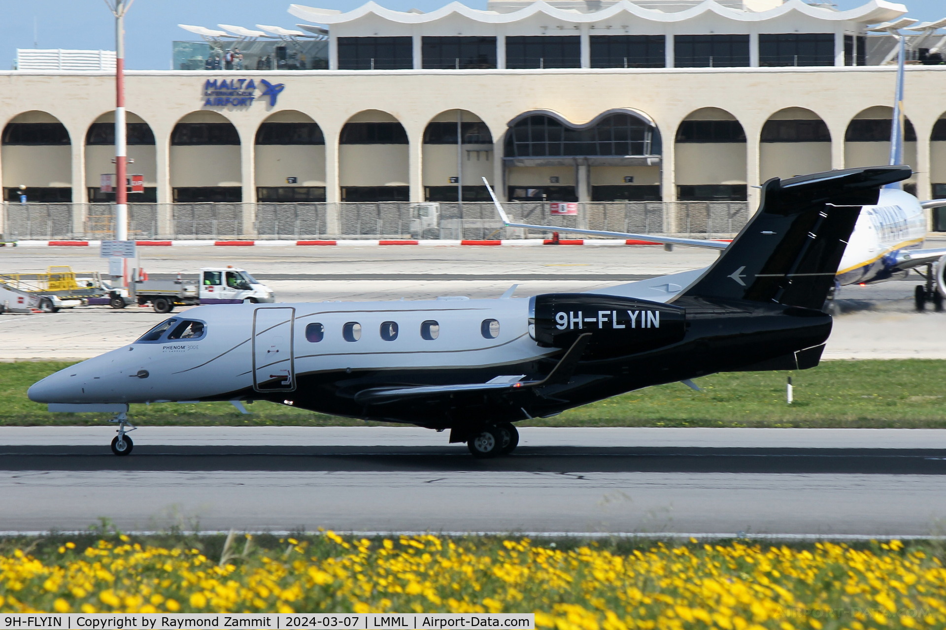 9H-FLYIN, Embraer EMB 505- Phenom 300 C/N 50500754, Embraer EMB 505 Phenom 300 9H-FLYIN TAG Aviation