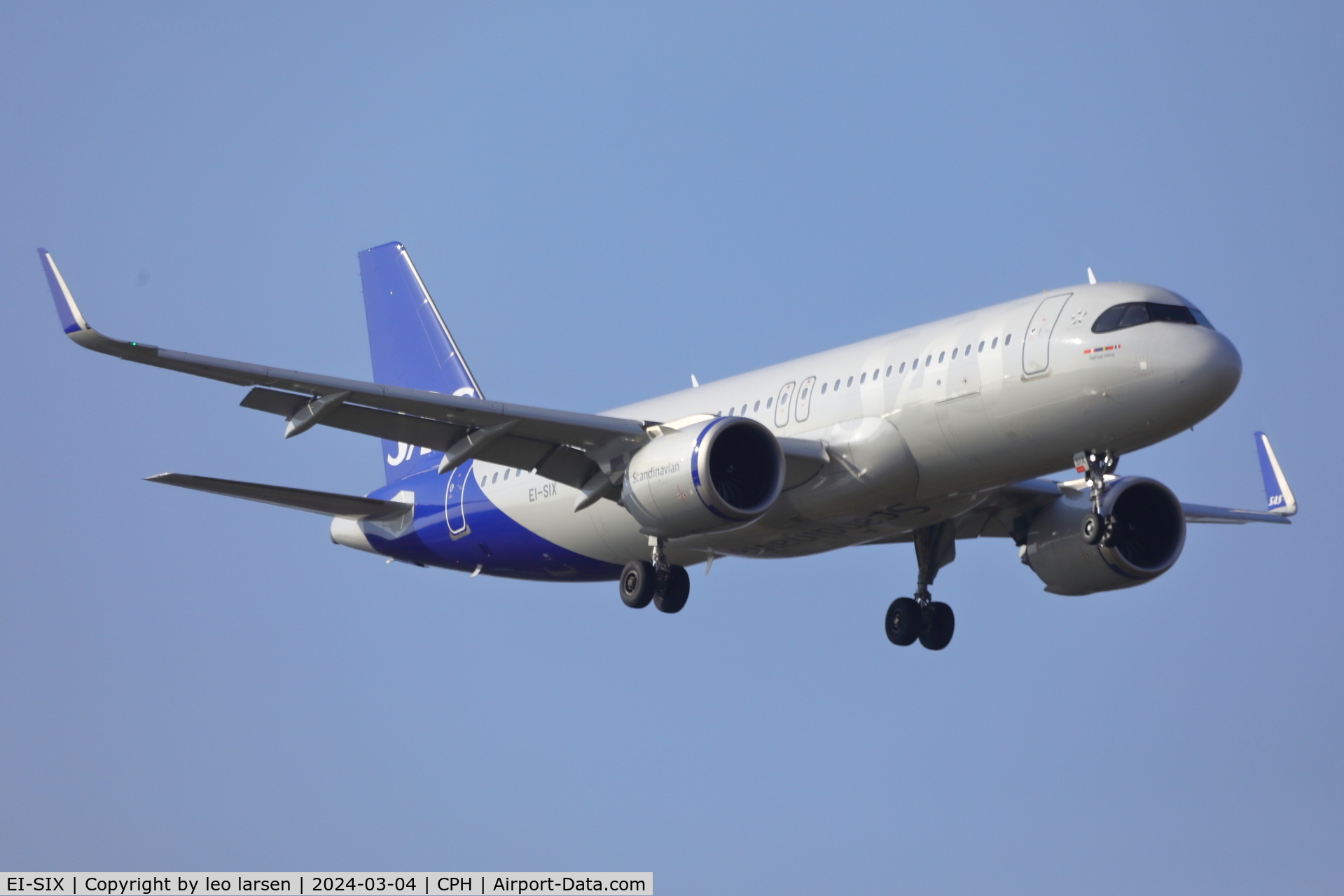 EI-SIX, 2023 Airbus A320-251N C/N 11168, Copenhagen 4.3.2024