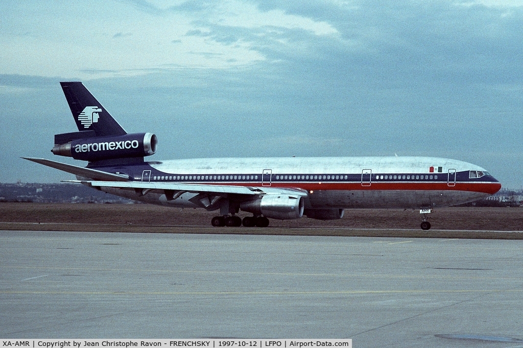 XA-AMR, 1973 Douglas DC-10-30 C/N 46931, AeroMexico