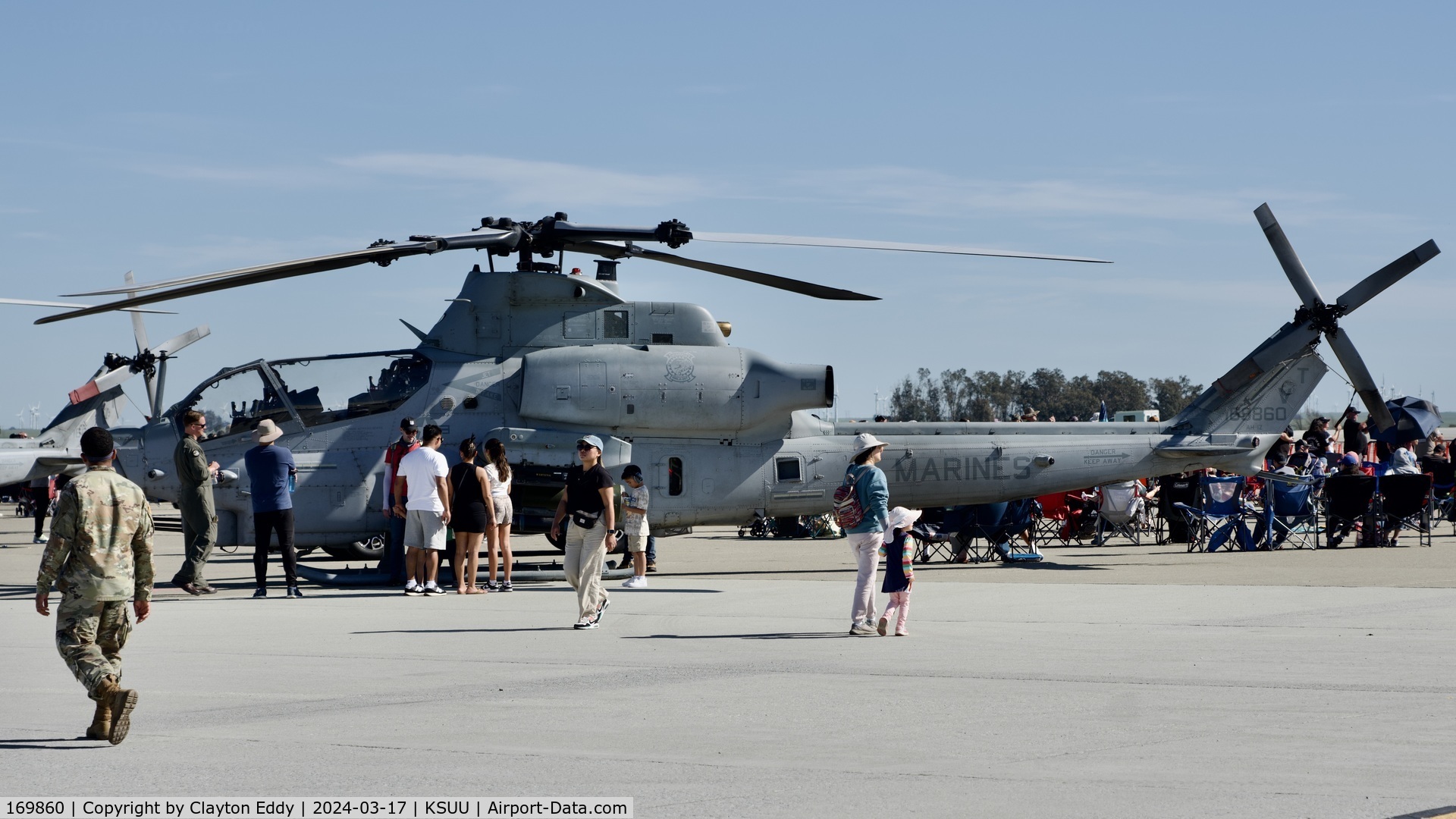 169860, Bell AH-1Z Viper C/N 0000, Travis AFB airshow 2024.
