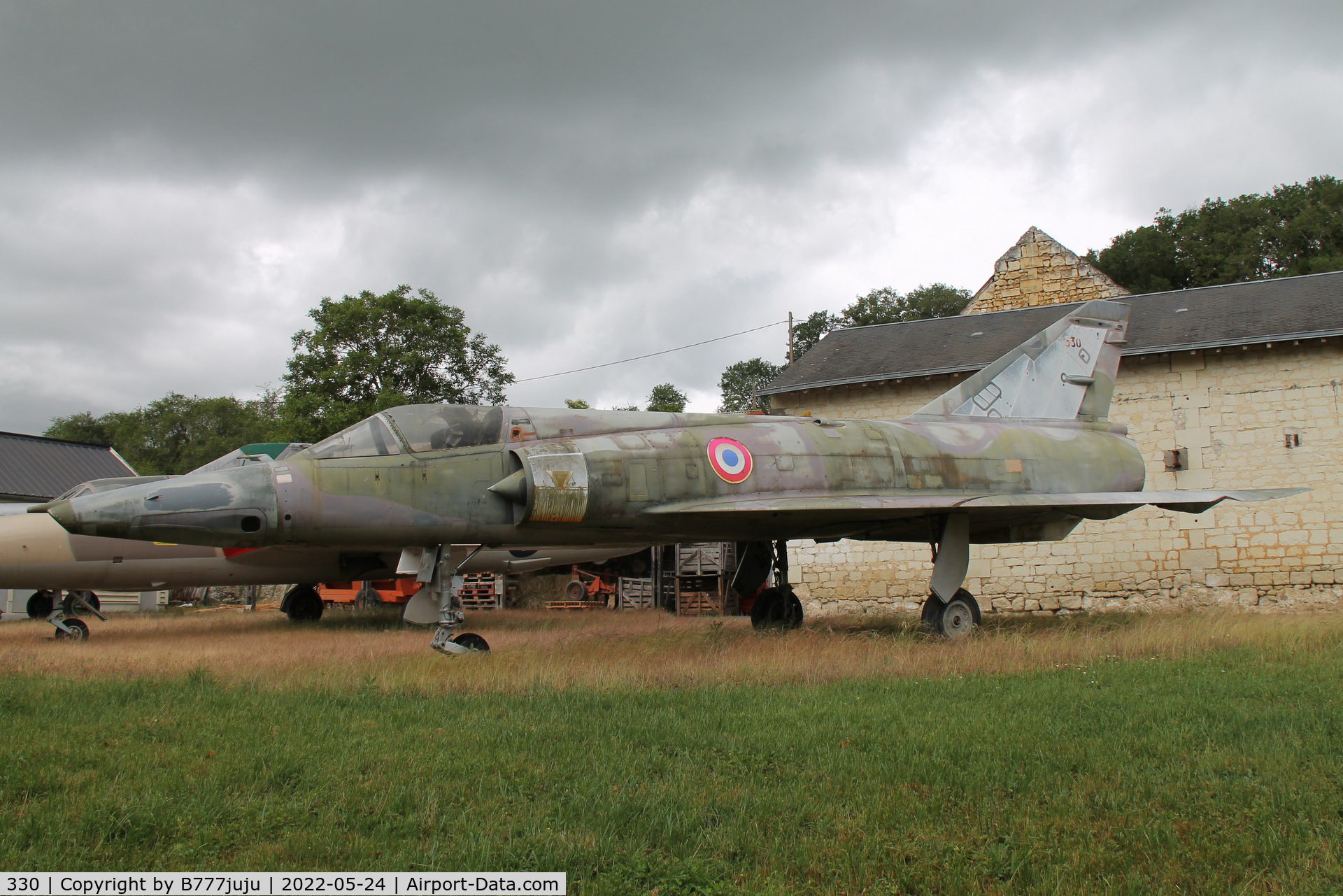 330, Dassault Mirage IIIR C/N 330, at La Tourette, Saix