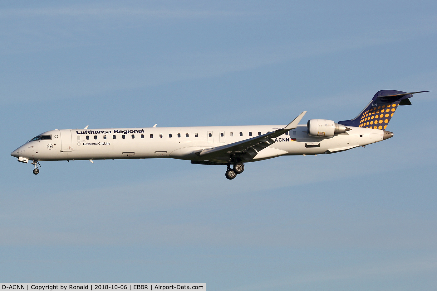 D-ACNN, 2010 Bombardier CRJ-900LR (CL-600-2D24) C/N 15254, ar ebbr