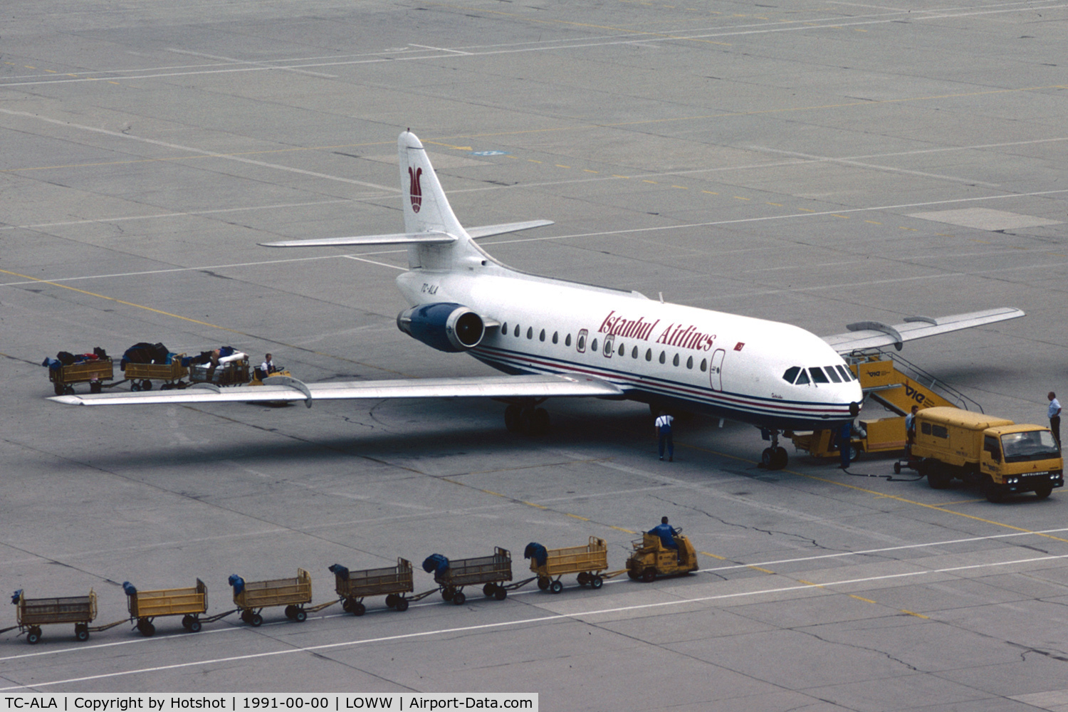 TC-ALA, 1969 Sud Aviation SE-210 Caravelle 10R C/N 250, Istanbul Airlines on a summer charter