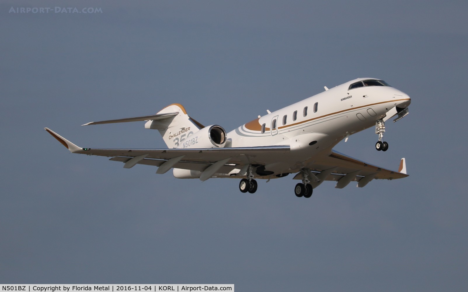 N501BZ, 2014 Bombardier Challenger 350 (BD-100-1A10) C/N 20501, Challenger 350 zx
