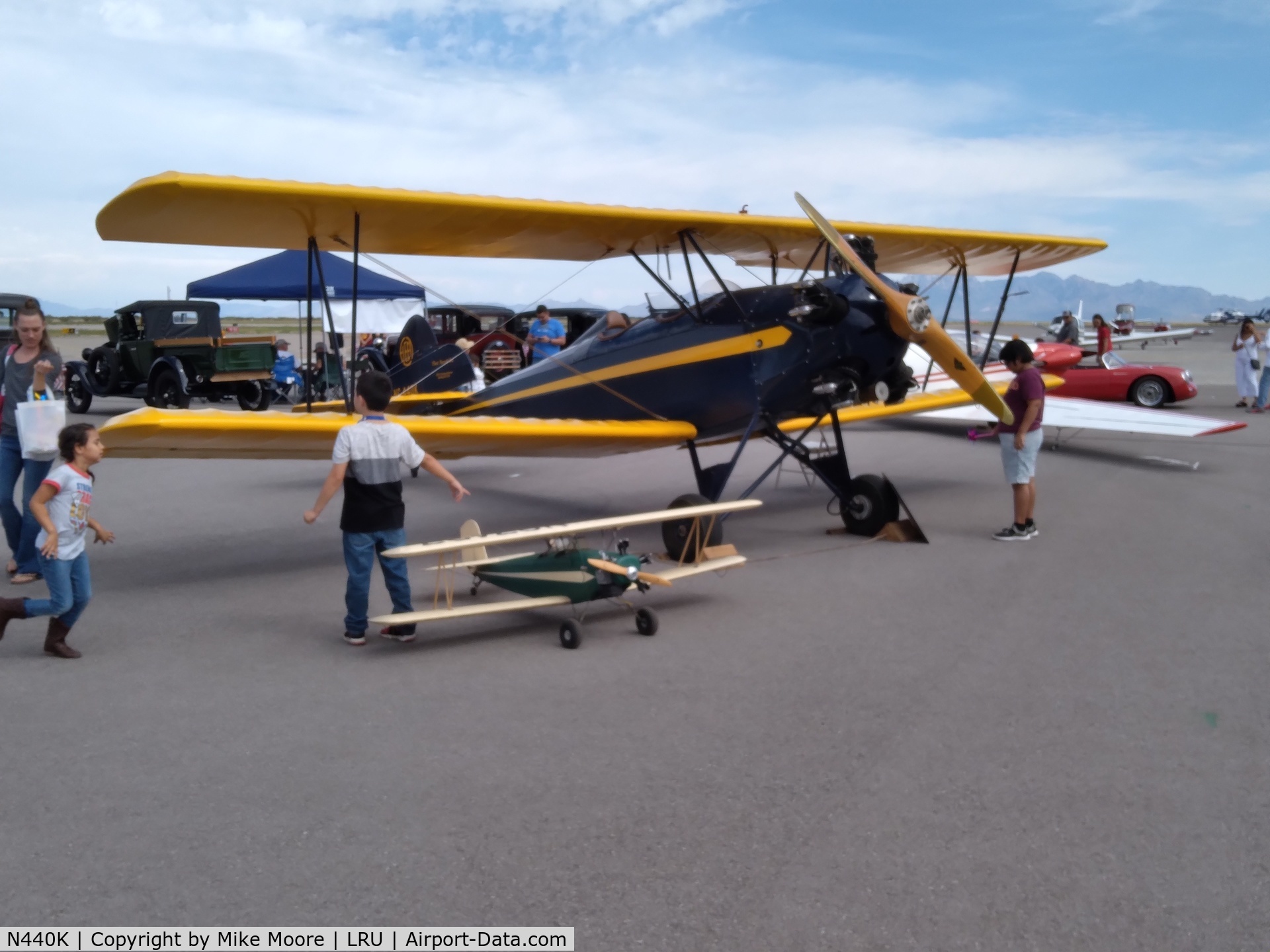 N440K, 1929 Fleet Model 7 C/N 163, Air show in Las Cruces, NM 2020