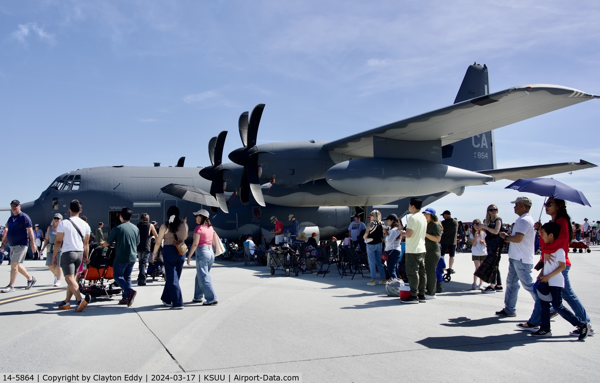 14-5864, 2014 Lockheed Martin MC-130J C/N 382-5864, Travis AFB airshow California 2024.