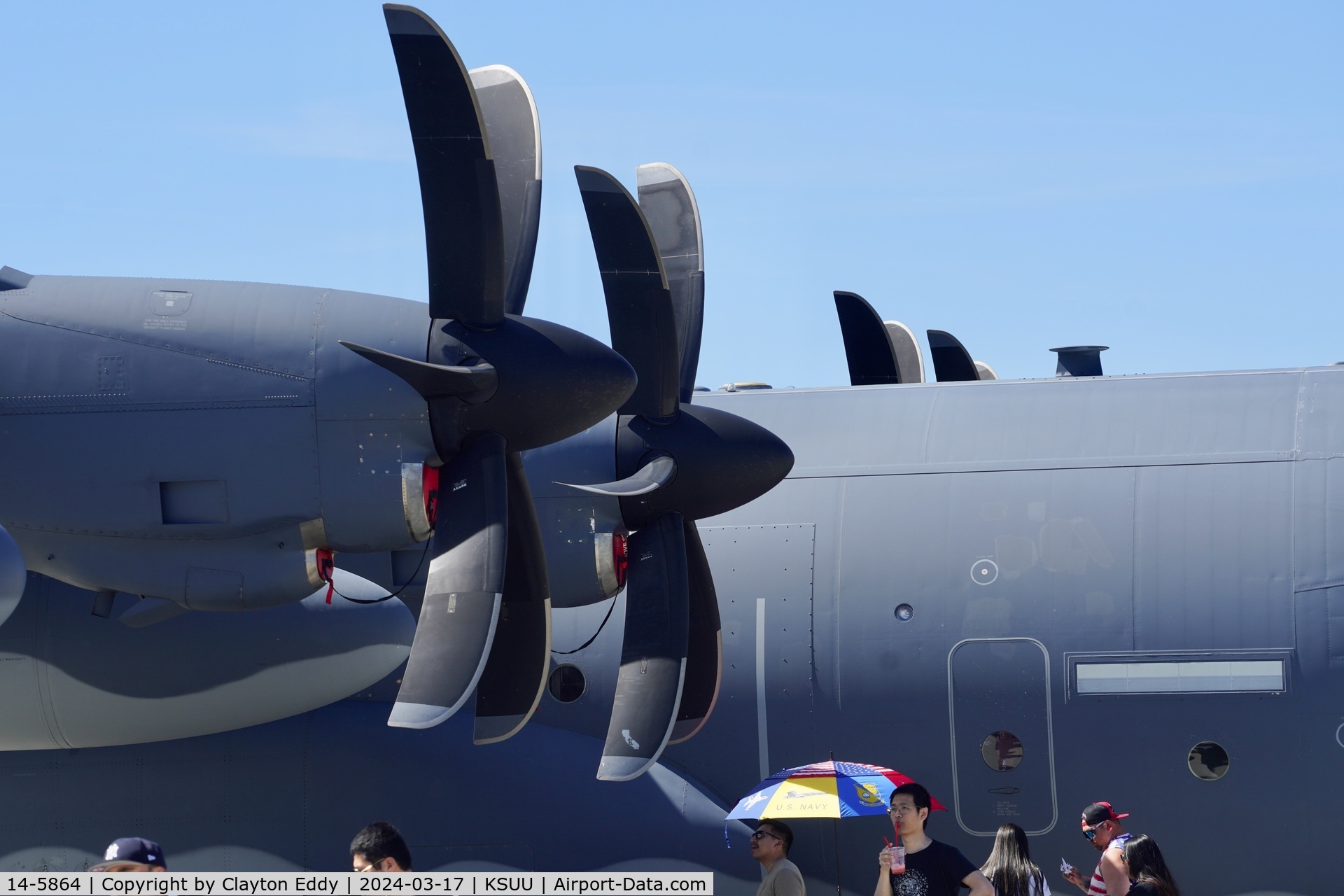 14-5864, 2014 Lockheed Martin MC-130J C/N 382-5864, Travis AFB airshow California 2024.