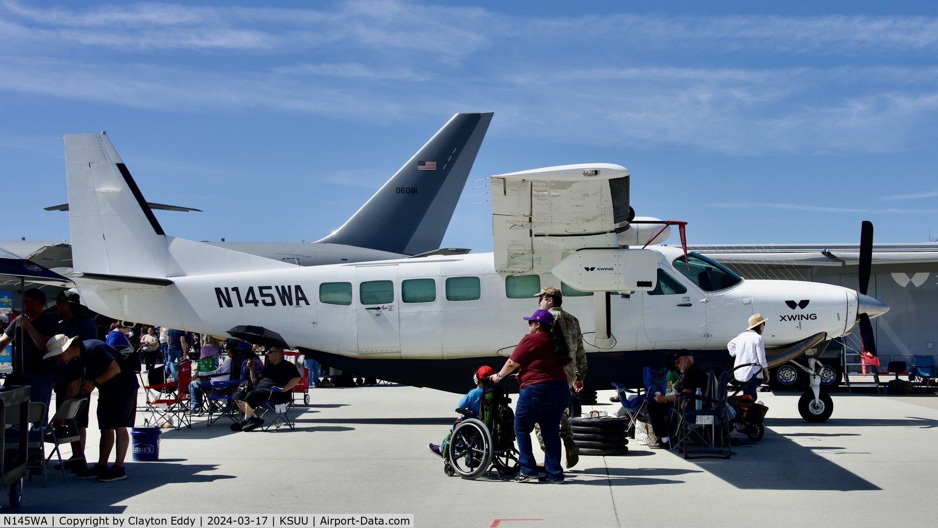 N145WA, 2005 Cessna 208B C/N 208B1145, Travis AFB airshow California 2024.