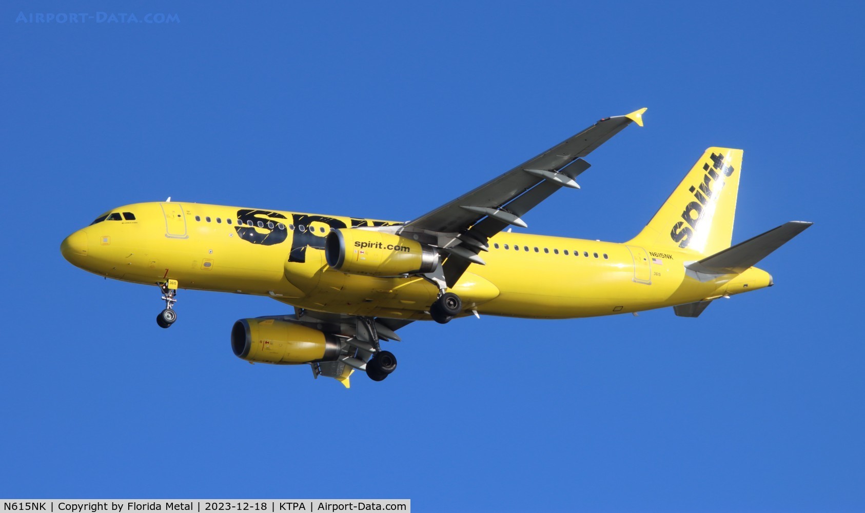 N615NK, 2012 Airbus A320-232 C/N 5159, NKS A320 yellow zx IND-TPA