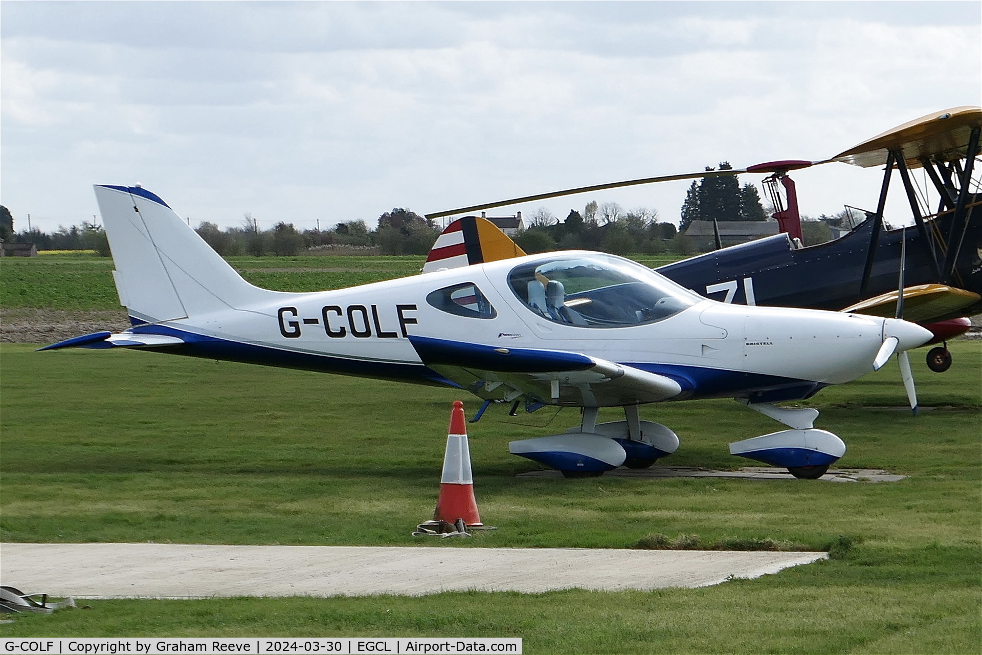 G-COLF, 2015 BRM Aero Bristell NG5 Speed Wing C/N 14045-2762, Parked at Fenland.
