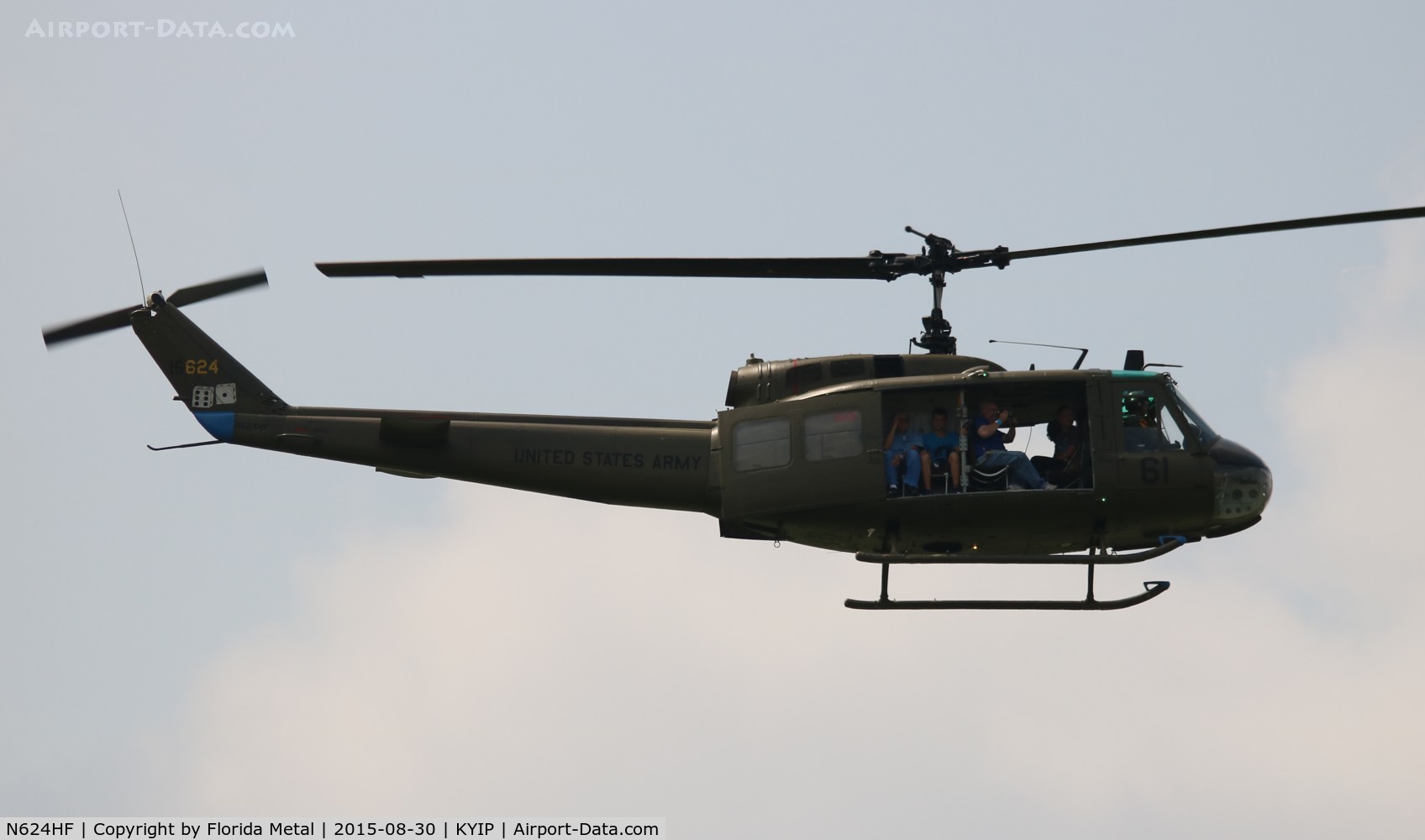 N624HF, 1966 Bell UH-1D Iroquois C/N 8819, UH-1 zx