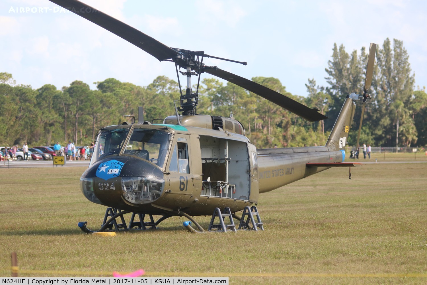 N624HF, 1966 Bell UH-1D Iroquois C/N 8819, UH-1 zx