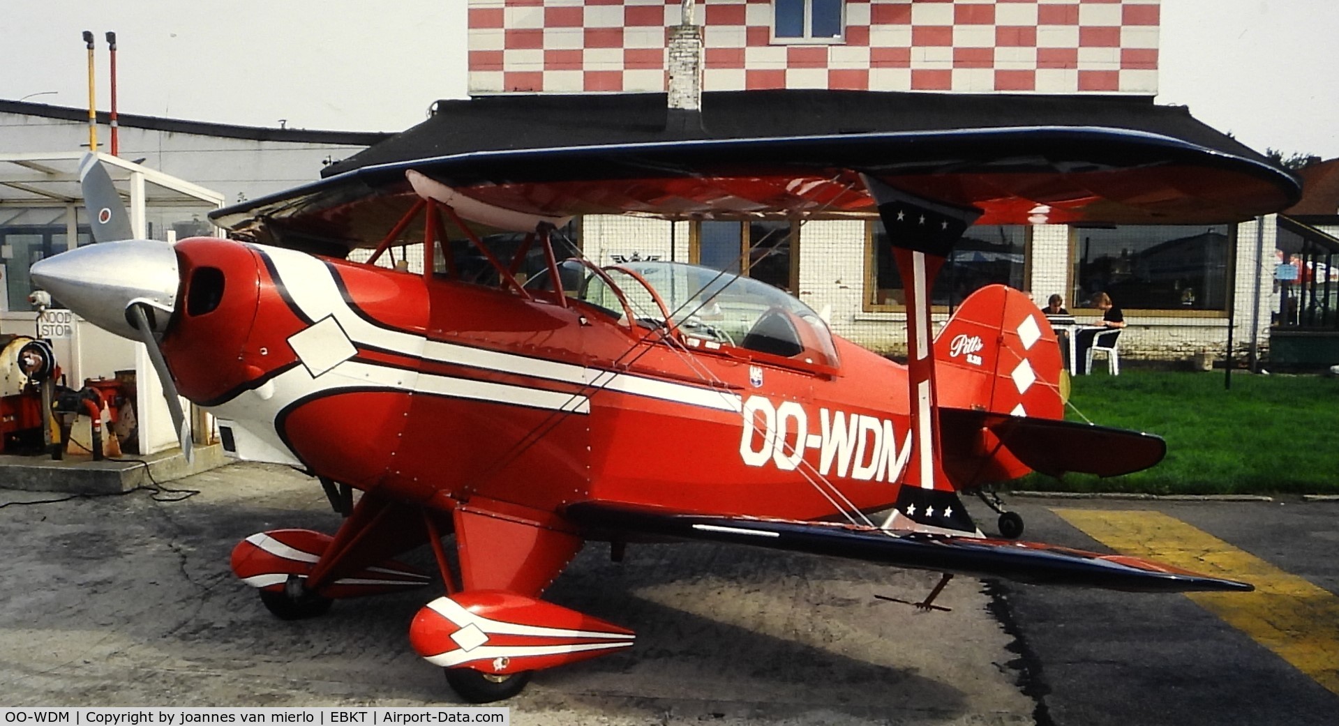 OO-WDM, 1973 Aerotek Pitts S-2A Special C/N 2046, ex-slide
