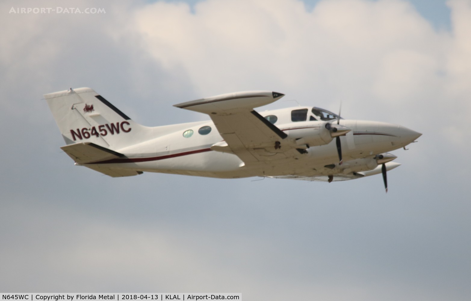 N645WC, 1975 Cessna 414 Chancellor C/N 414-0645, C414 zx