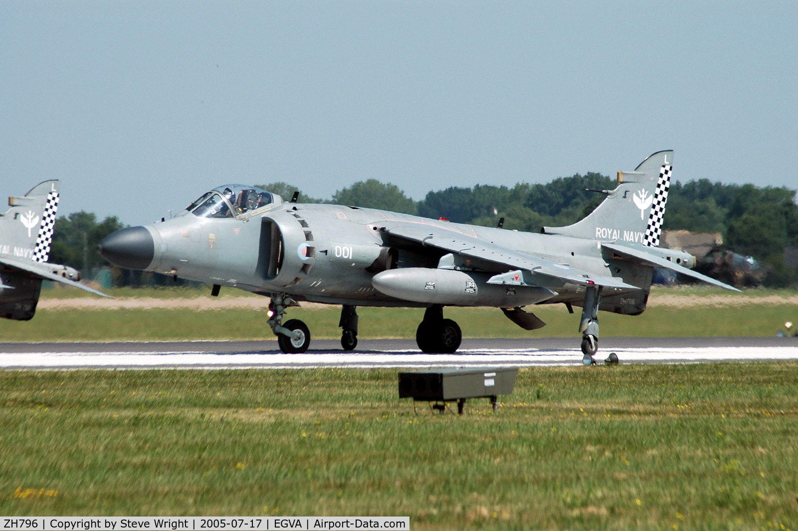 ZH796, 1995 British Aerospace Sea Harrier F/A.2 C/N NB01, RIAT 2005 RAF Fairford