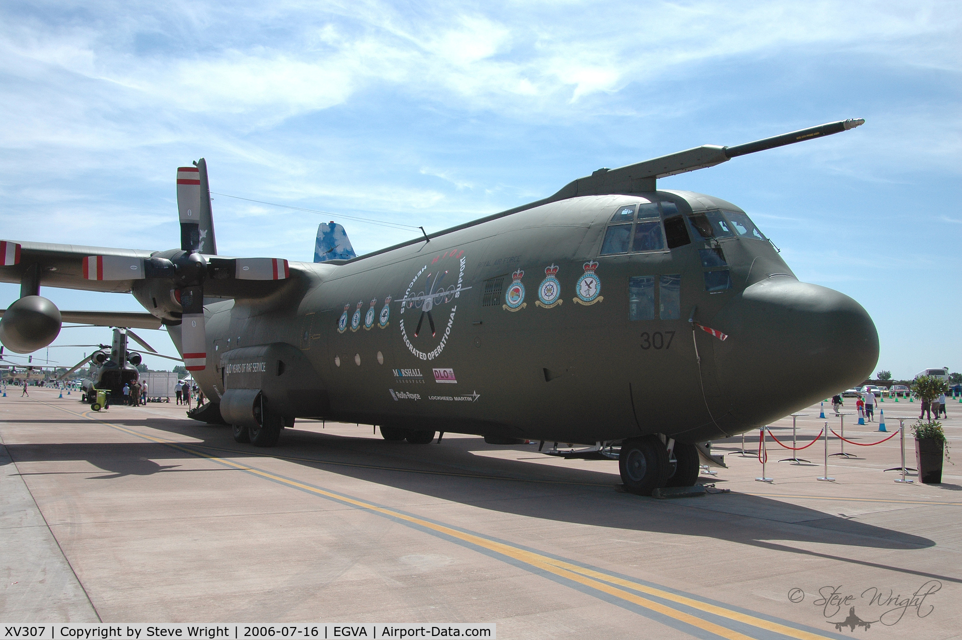 XV307, 1966 Lockheed C-130K Hercules C.3 C/N 382-4275, RIAT 2006, RAF Fairford