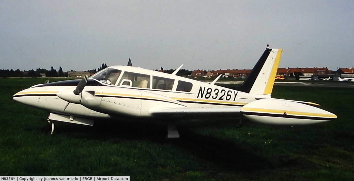 N8356Y, 1967 Piper PA-30 Twin Comanche C/N 30-1503, ex-slide