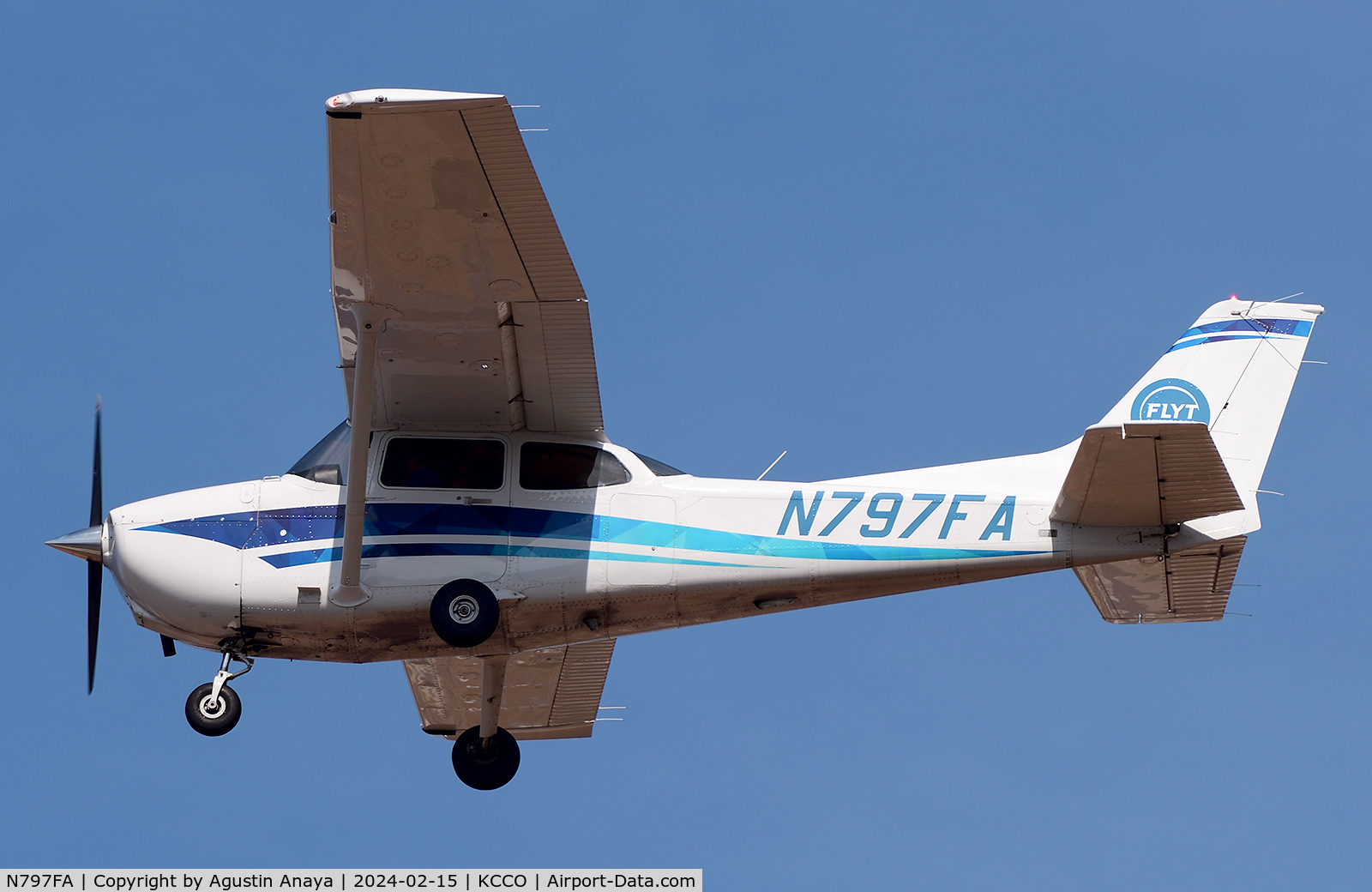 N797FA, 2021 cessna 172S Skyhawk SP C/N 172S12728, Touch and gos at KCCO