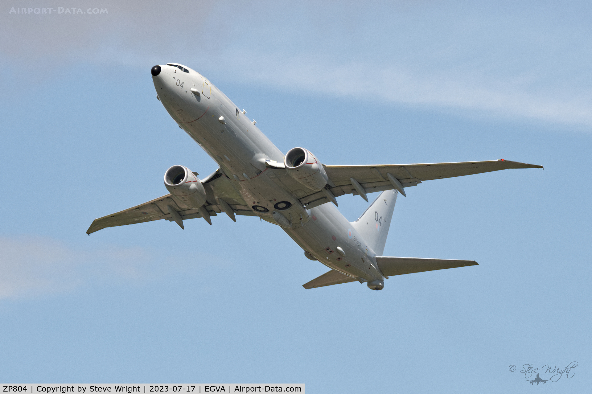 ZP804, 2020 Boeing P-8 Poseidon C/N 65753, RIAT 2023 RAF Fairford UK