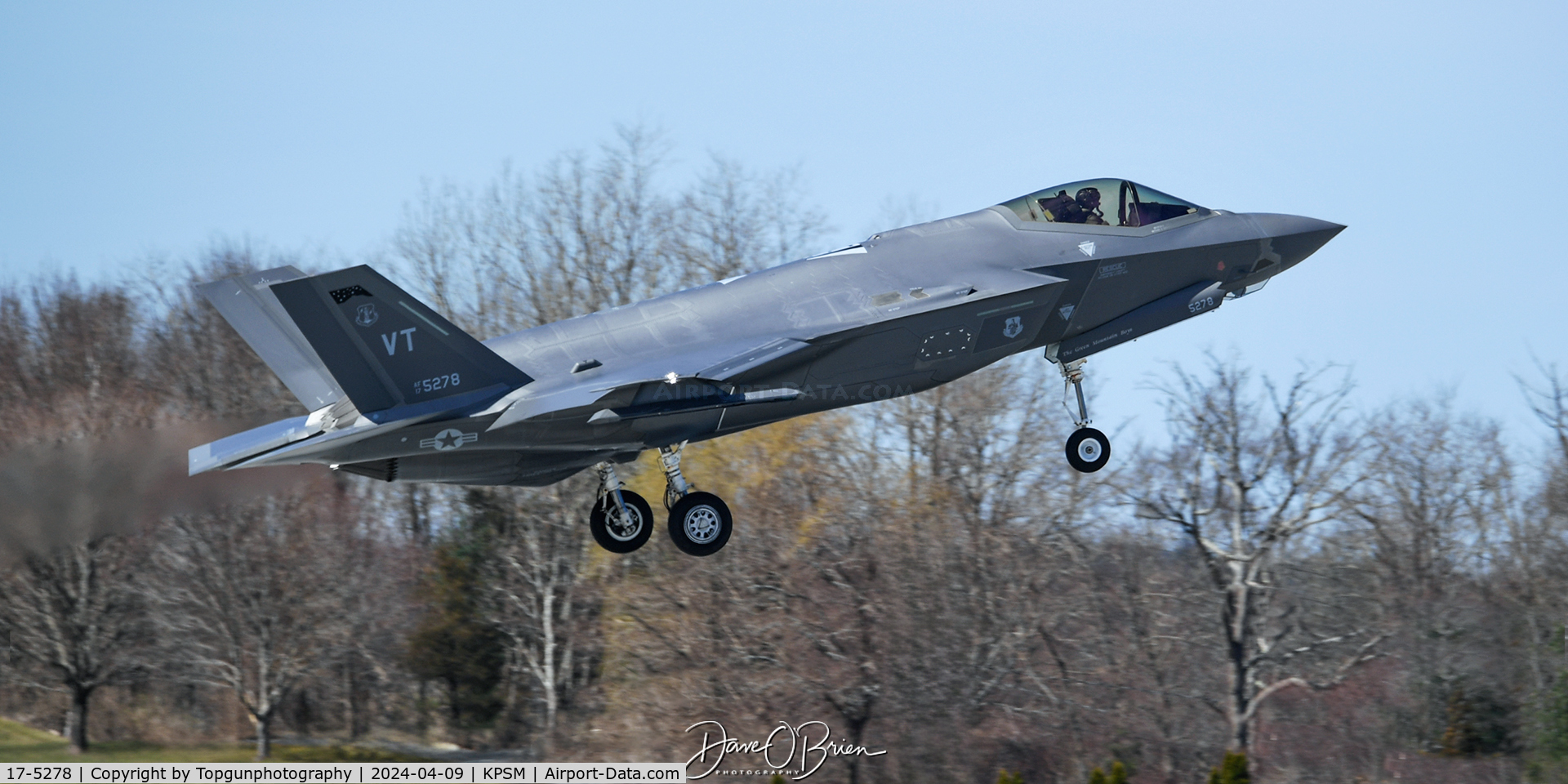 17-5278, 2016 Lockheed Martin F-35A Lightning II C/N AF-220, CASEY11 stops into PSM as a backup plane for the Red Sox flyover